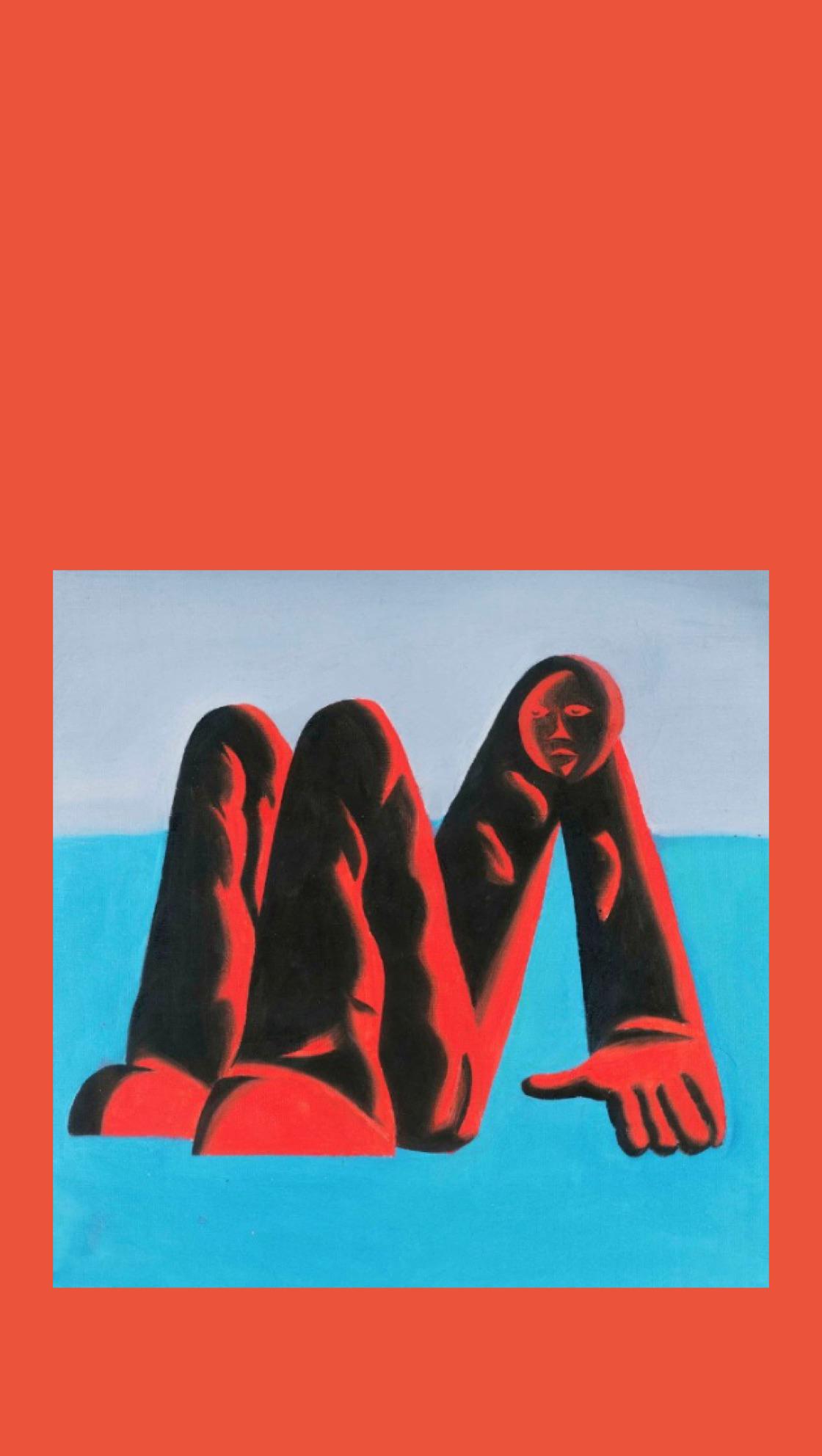 Made A Minimalist Lock Screen Wallpaper To Celebrate Our Boy Announcing His Nü Project