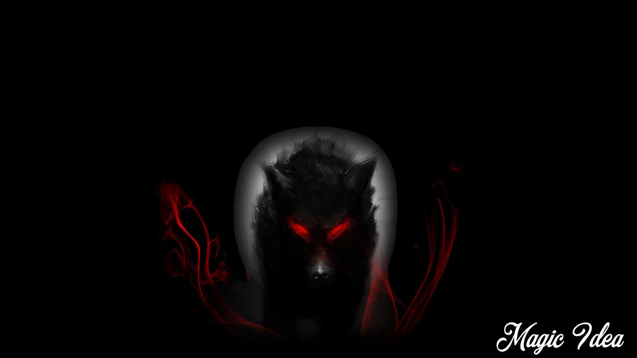 Black Wolf Wallpaper for Android