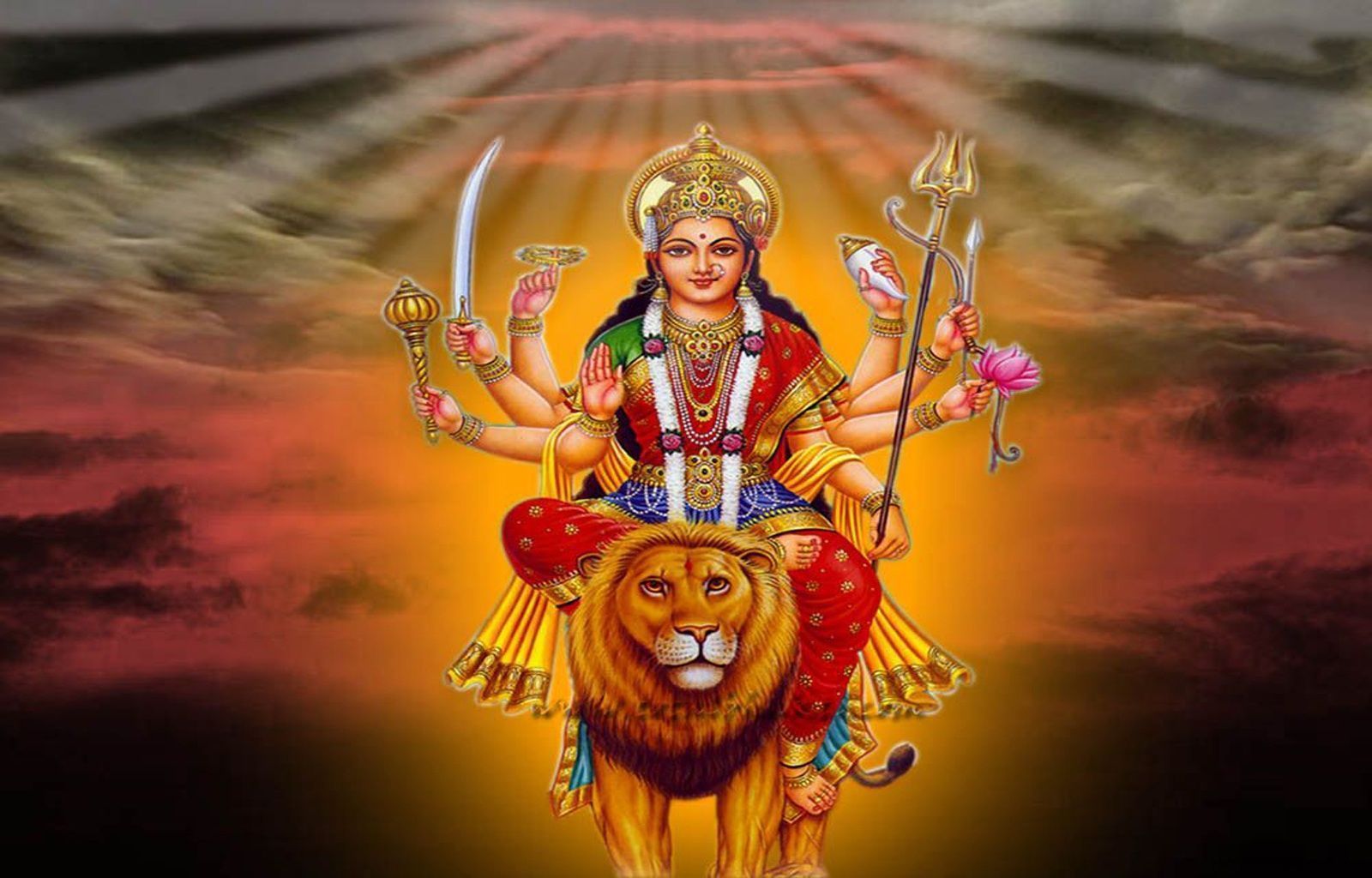 1080p HD Maa Durga wallpaper image Picture. Durga Maa Background