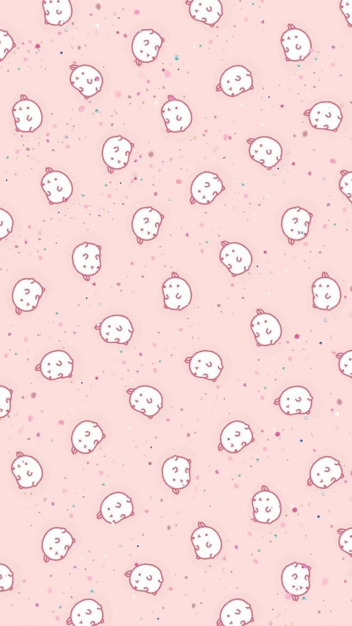 Molang. cute, wallpaper e pastel. Molang wallpaper, Kawaii wallpaper, Bunny wallpaper