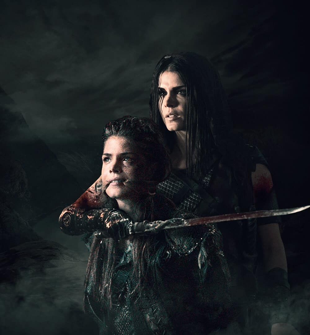 Marie Avgeropoulos Fan Page on Instagram: “Blodreina vs. Octavia fanart made