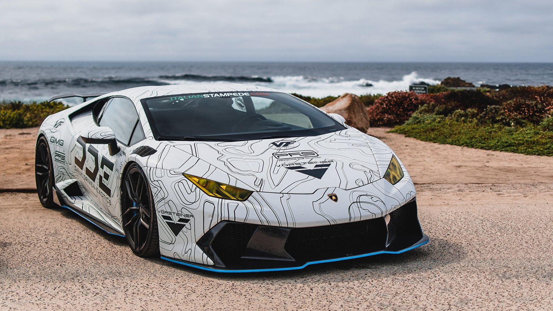 Photos Tuning Lamborghini Vorsteiner Huracan DDE White 1920x1080