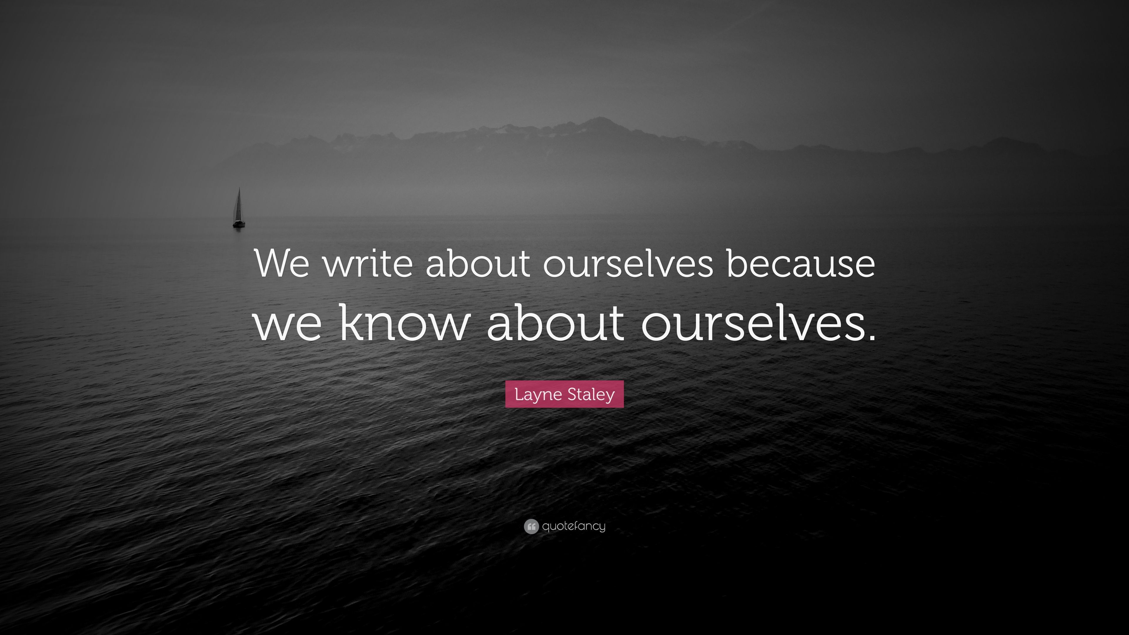 Layne Staley Quote: “We write about ourselves because we know about ourselves.” (7 wallpaper)