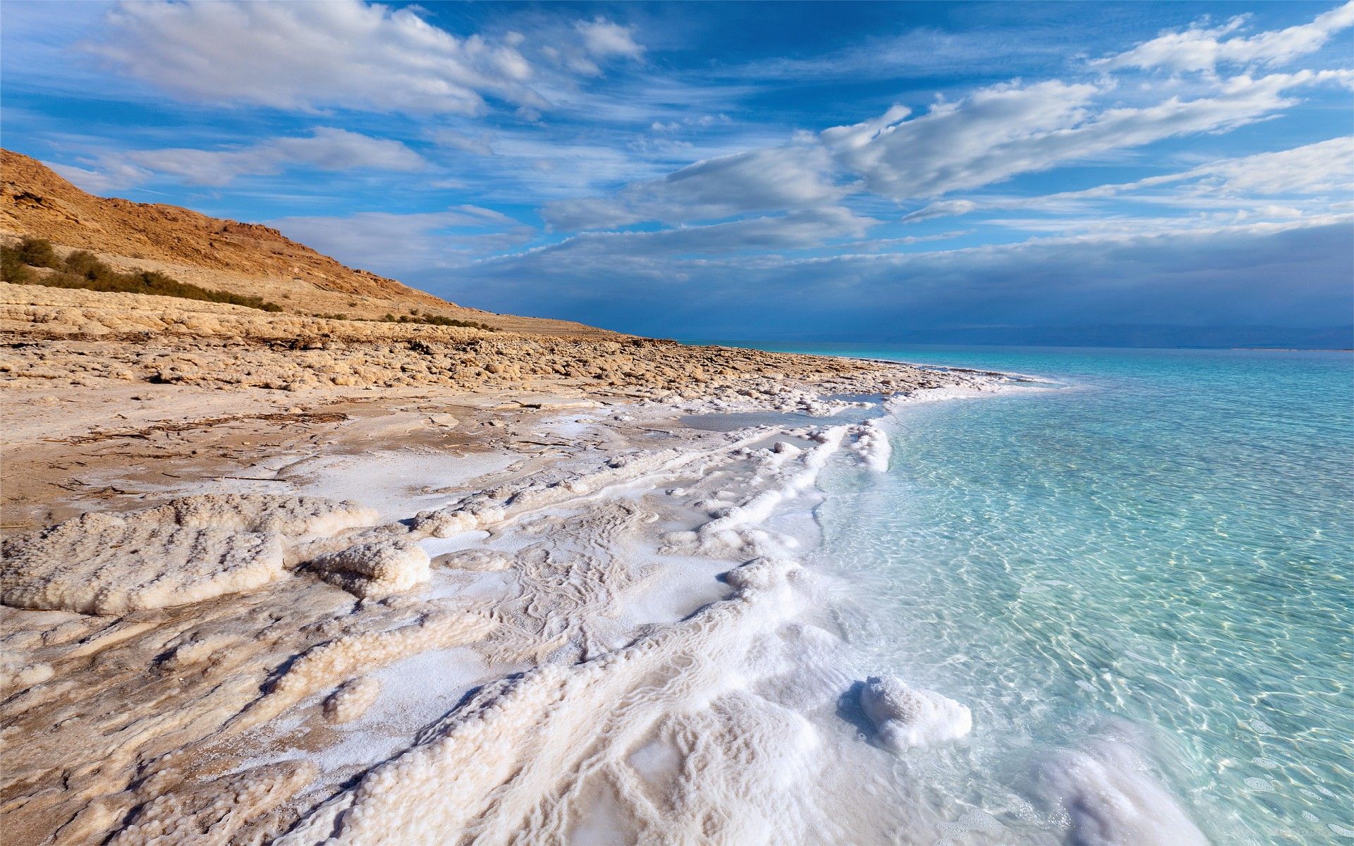 Dead Sea Coast Wallpaper