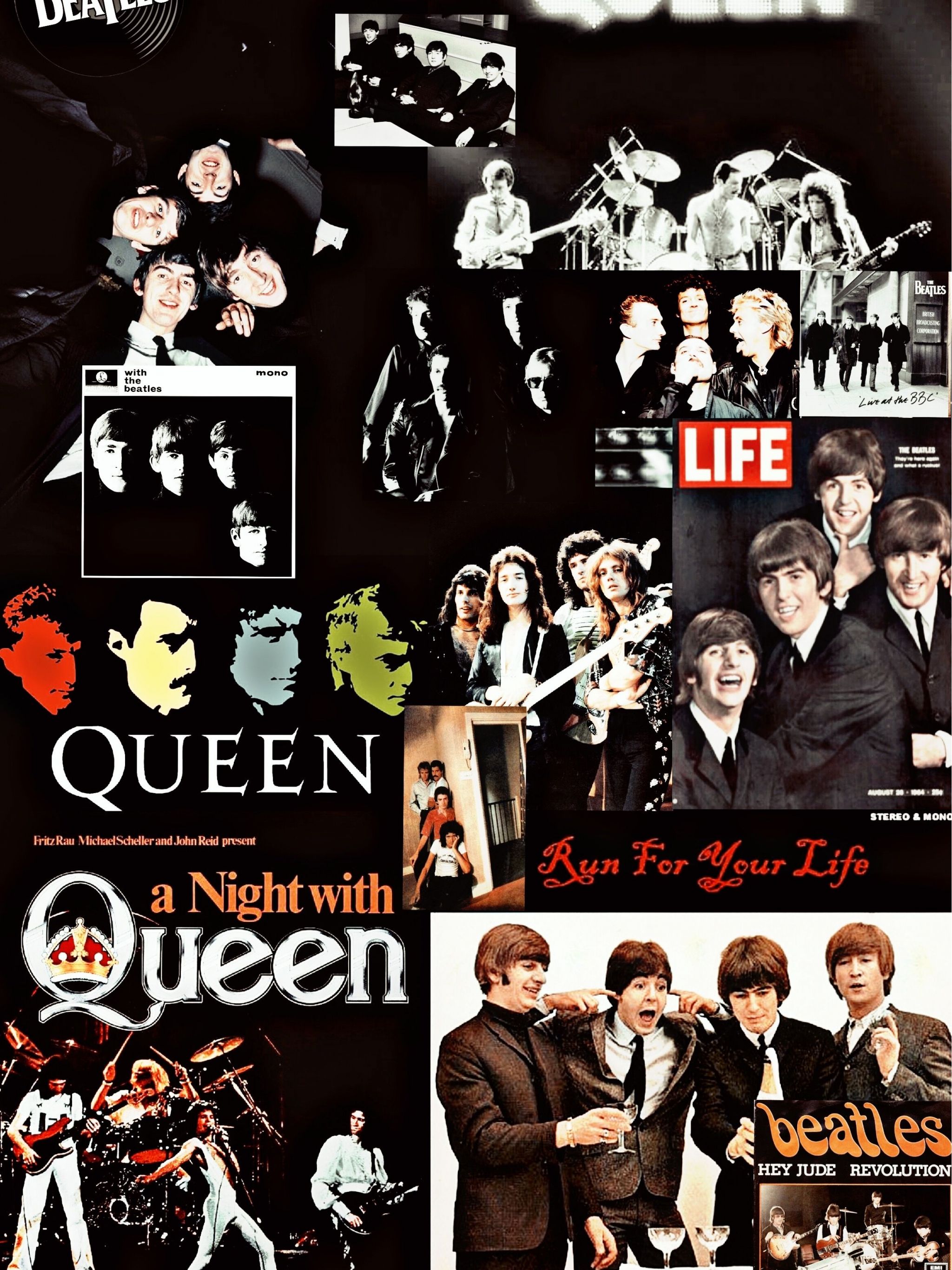 Free download Queen x The Beatles wallpaper queen queenband thebeatles band [2337x3589] for your Desktop, Mobile & Tablet. Explore Band Aesthetic Wallpaper. Band Aesthetic Wallpaper, Wallpaper Band, Band Wallpaper