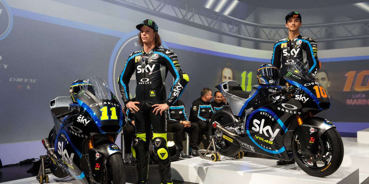 SKY Racing Team VR46 Back in Black for Exciting 2019