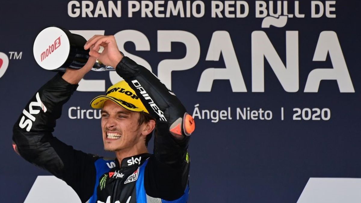 Moto2 D'Espagne, Victoire De Luca Marini, Le Demi Frère De Valentino Rossi
