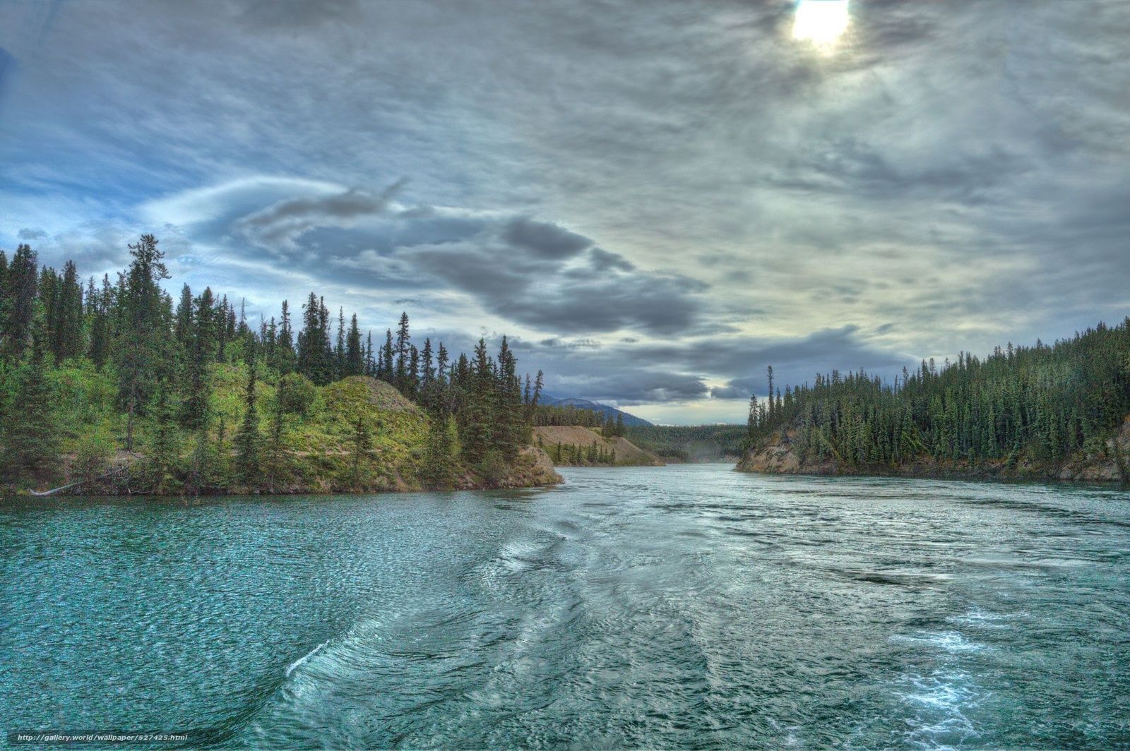 Yukon River, Canada free desktop wallpaper in the resolution 3200x2127