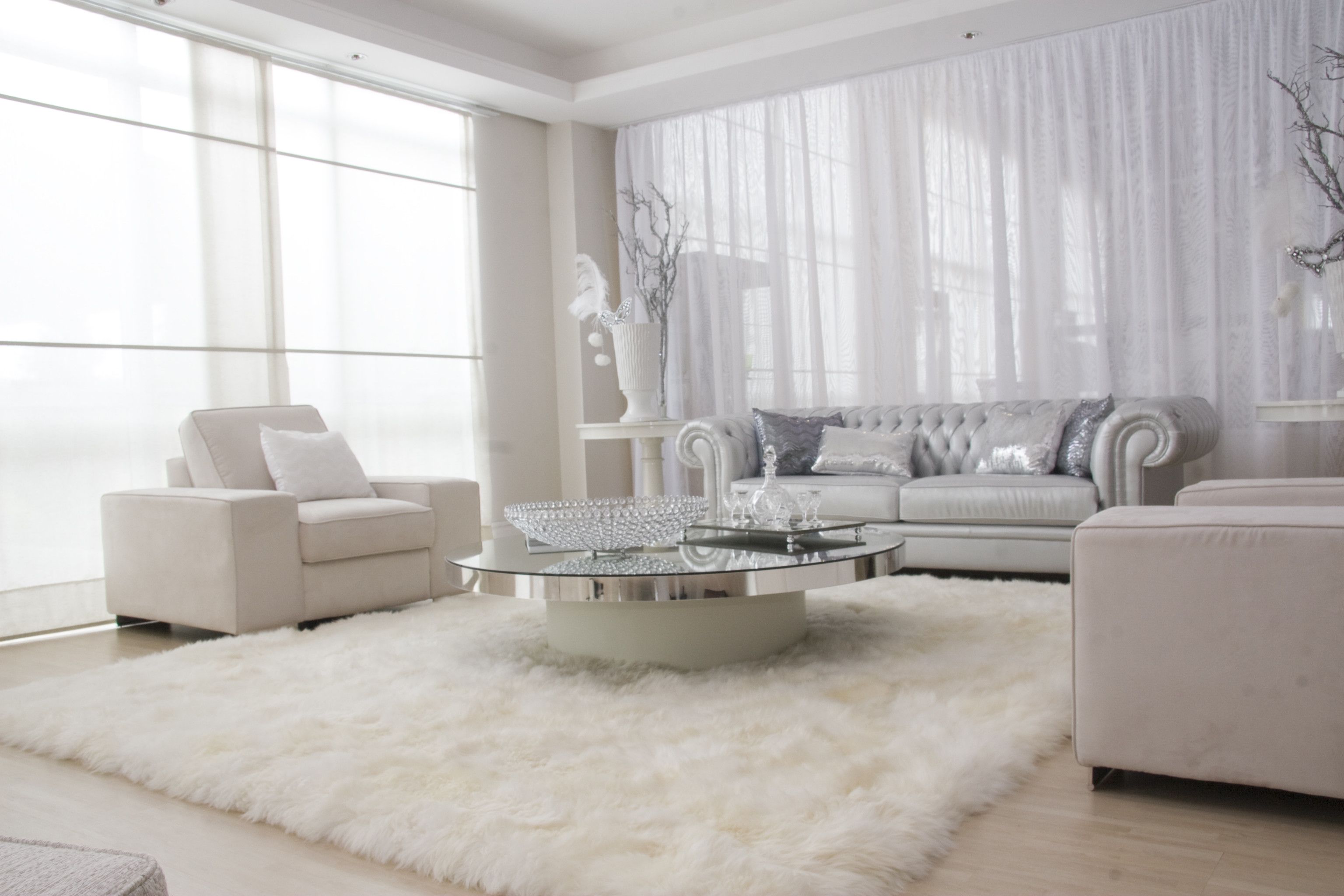 White room living room. Architecture Awsome Wallpaper. HD Wallpaper Download for iPad. Modern white living room, Living room white, Rugs in living room