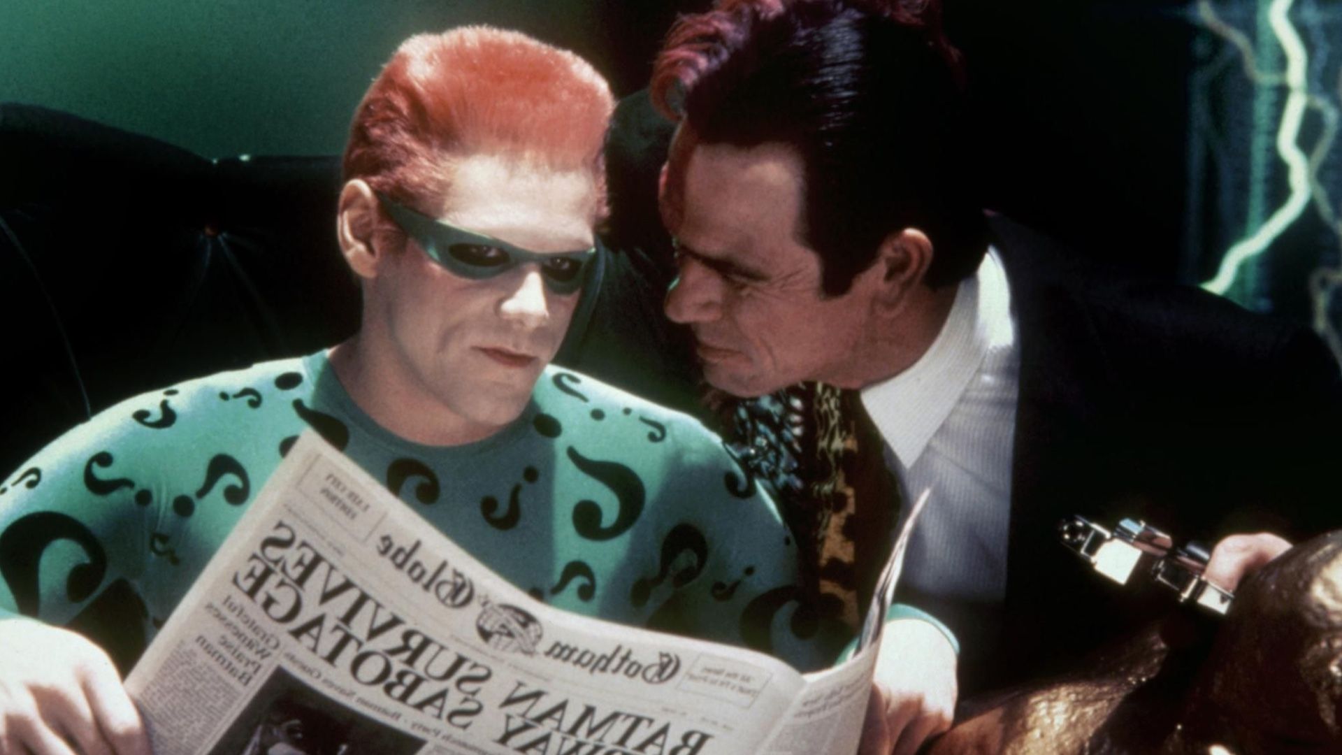 Tommy Lee Jones Hated Working With Jim Carrey on BATMAN FOREVER so Much He Shook With Rage
