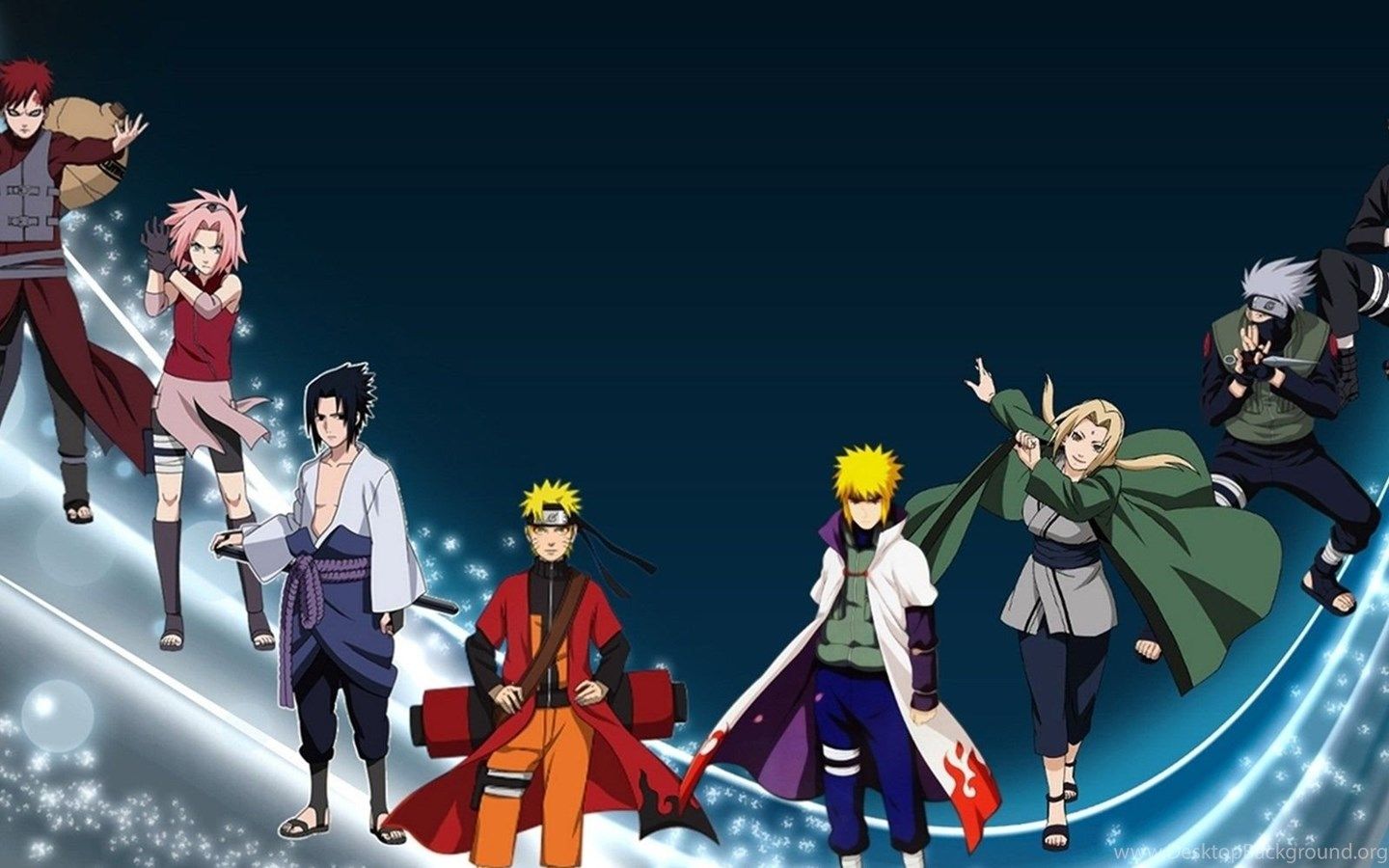 Naruto Characters Wallpaper Desktop Background