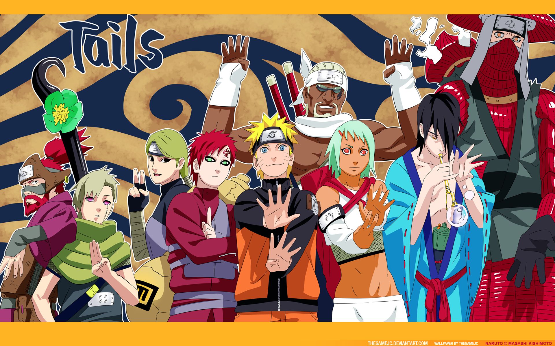 Naruto shippuden all characters wallpaper