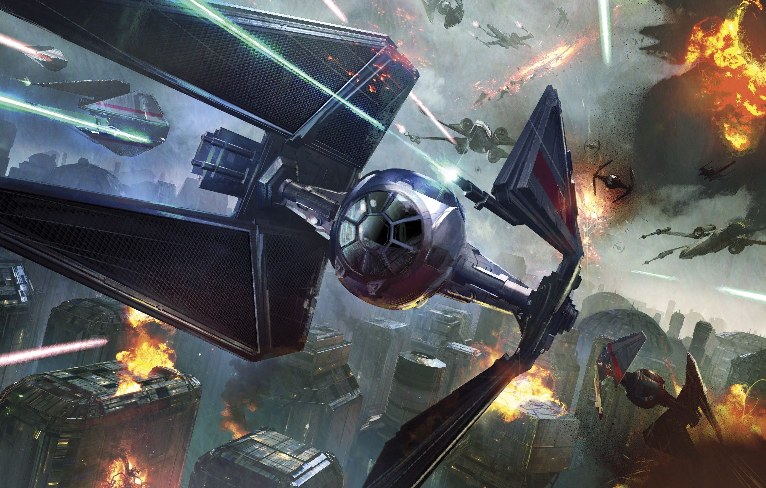 Darth Vader TIE Advanced Wallpapers - Wallpaper Cave