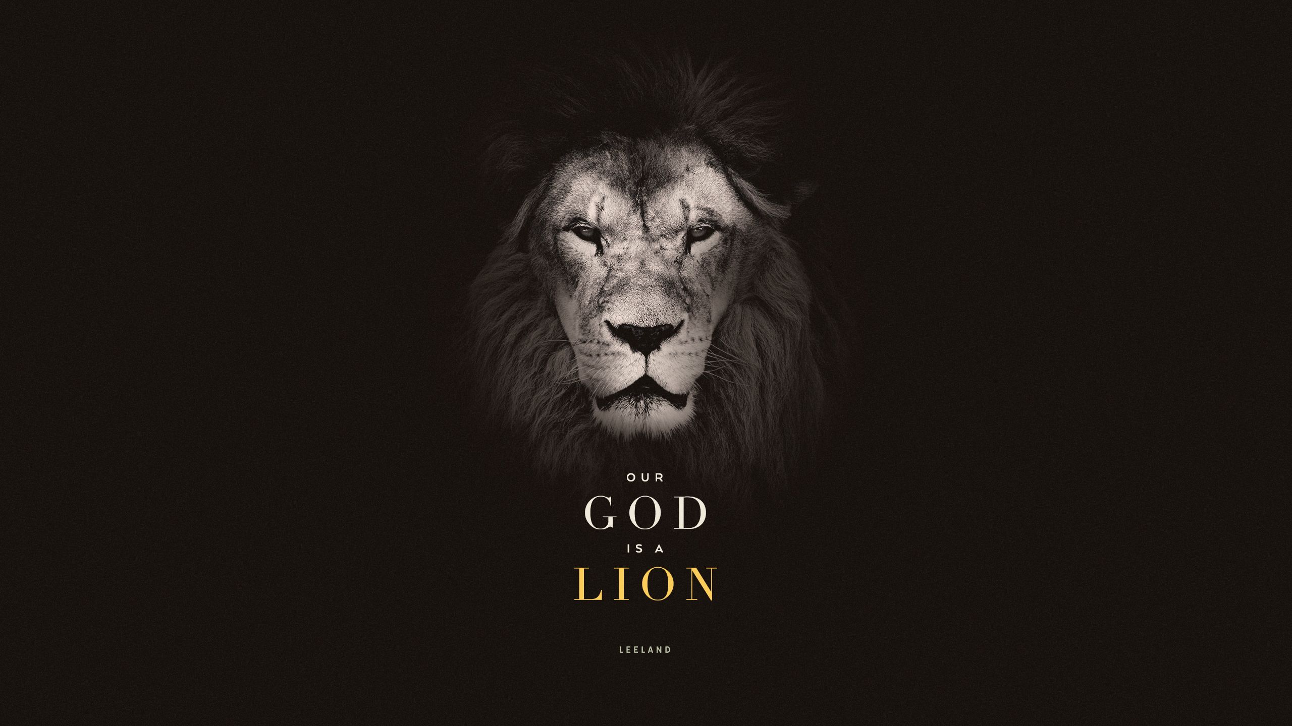 Wednesday Wallpaper: Our God is a Lion