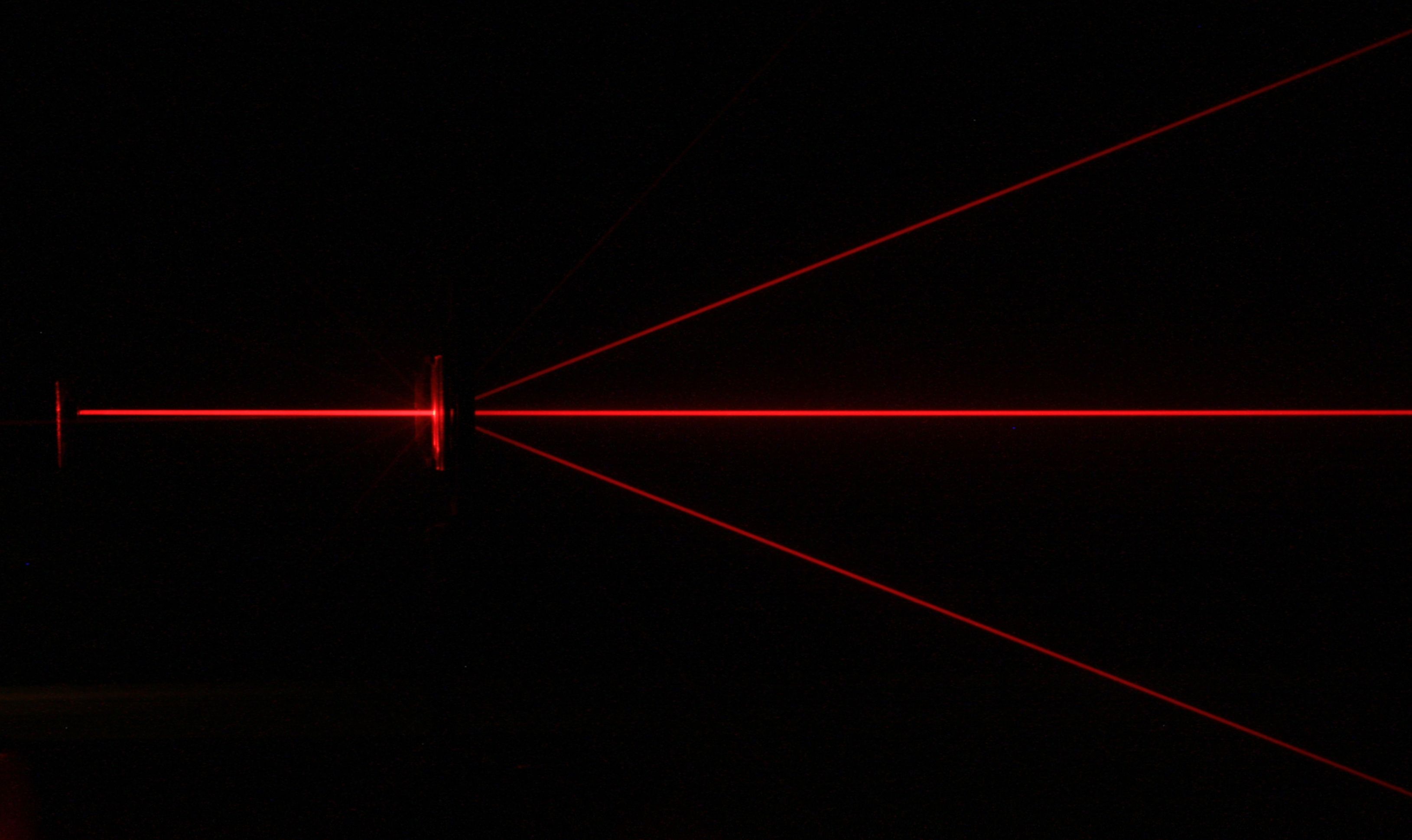 Laser Beam Background