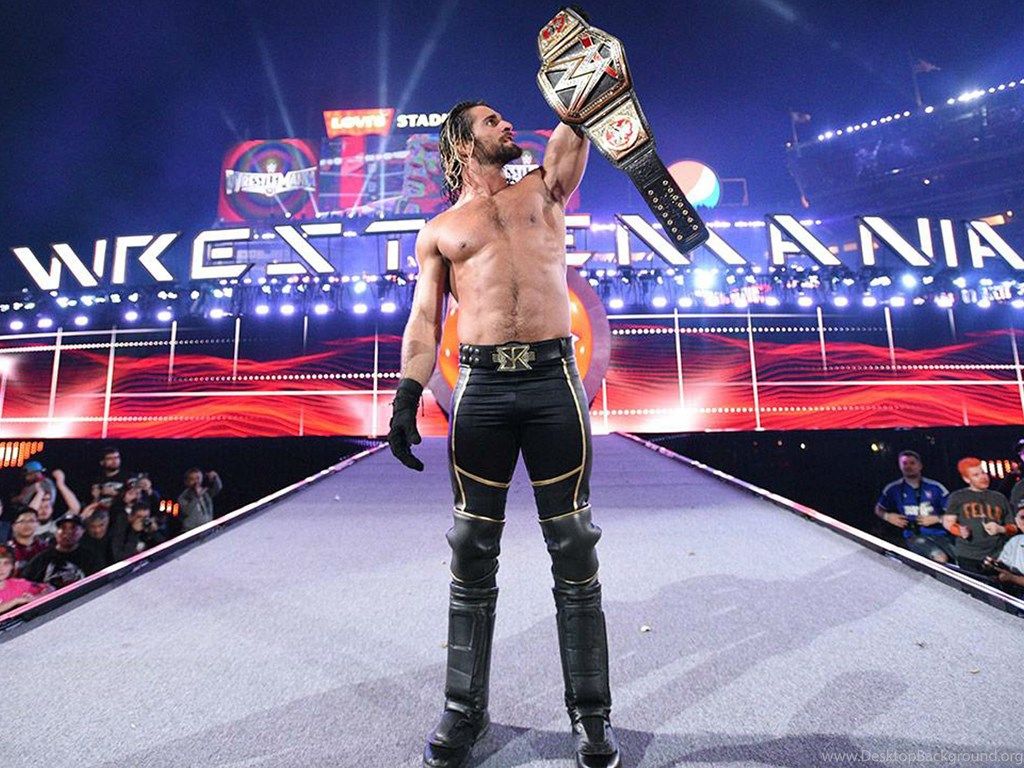 WWE Champion Seth Rollins HD Wallpaper Desktop Background