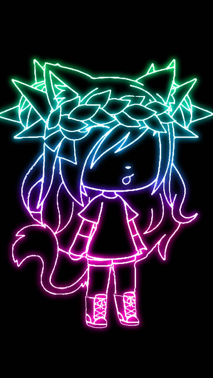 Neon Gacha Life Wallpapers - Wallpaper Cave