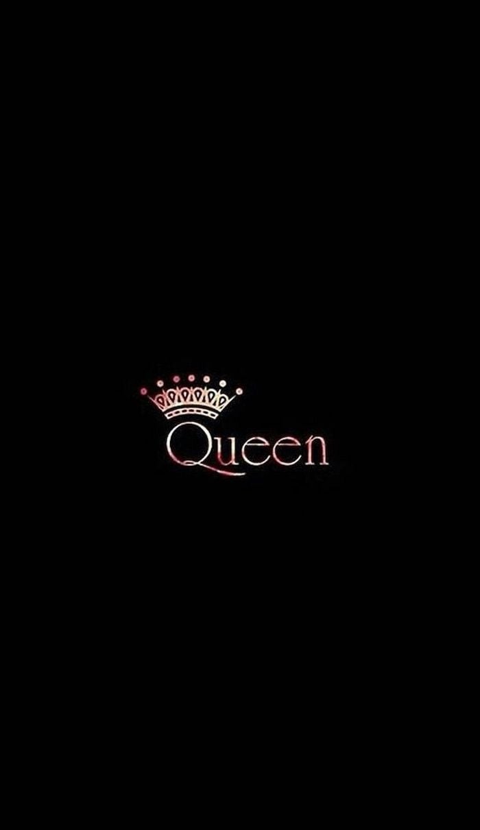 Queen Aesthetic Iphone Wallpaper Black Background. Queens Wallpaper, Cute Black Wallpaper, Cute Background