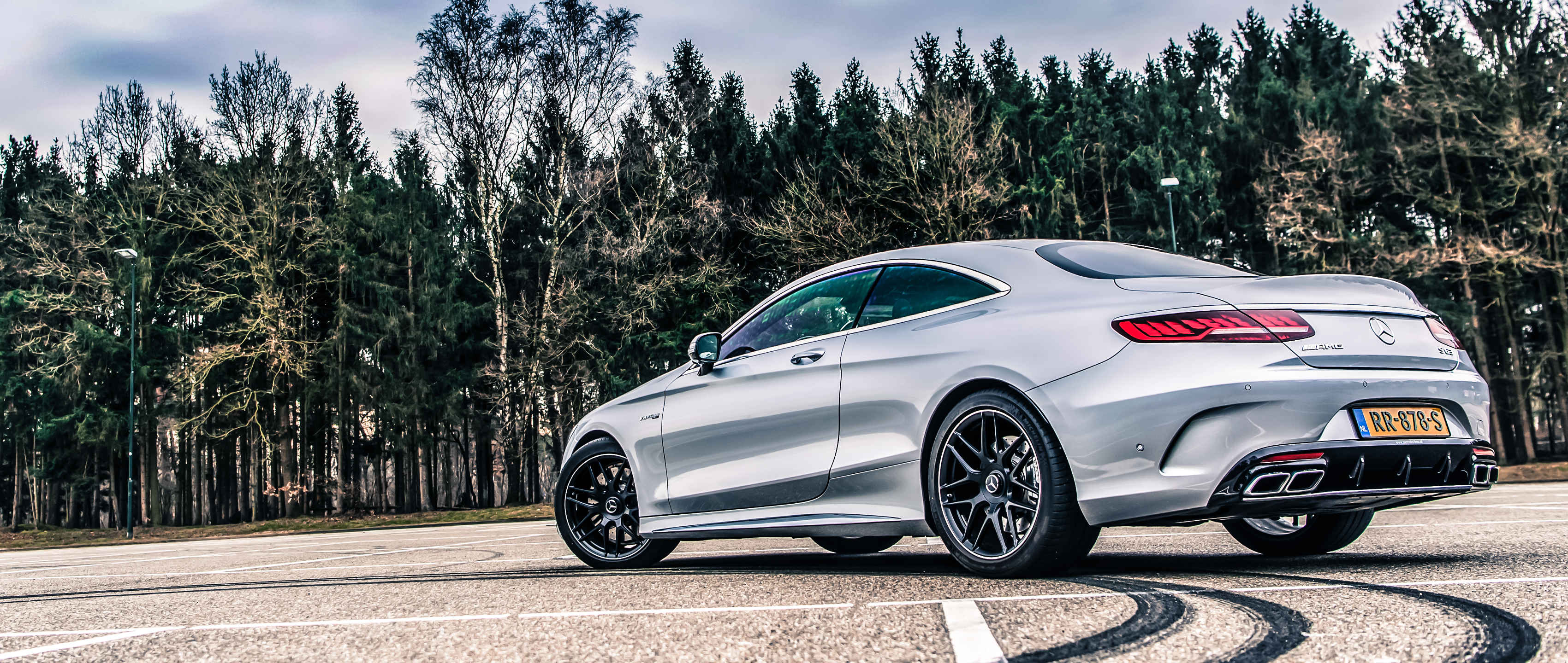 Mercedes Amg S 63 4matic Coupé C 217 In Diamond Silver Amg Coupe Wallpaper 4k HD Wallpaper