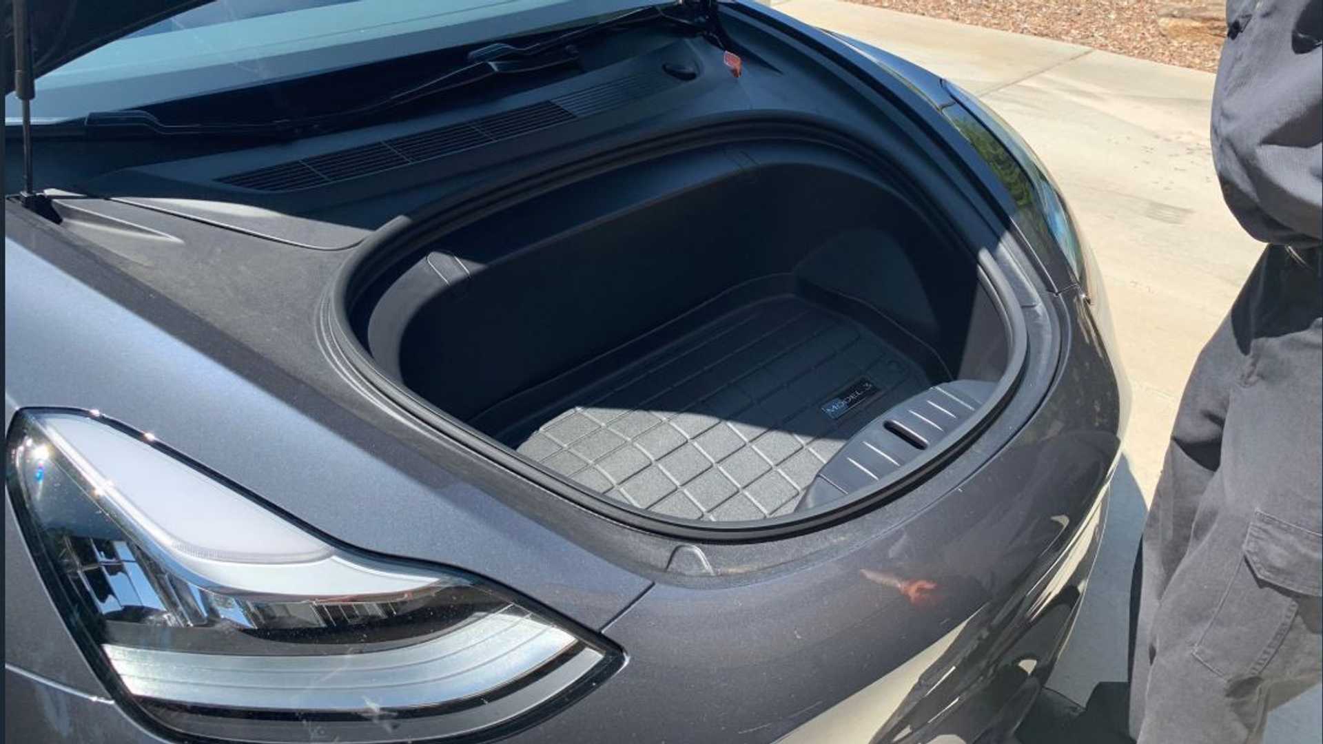 What's Beneath The Frunk Of A Tesla Model 3?