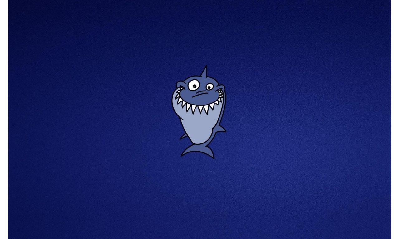 Funny Shark Wallpaper
