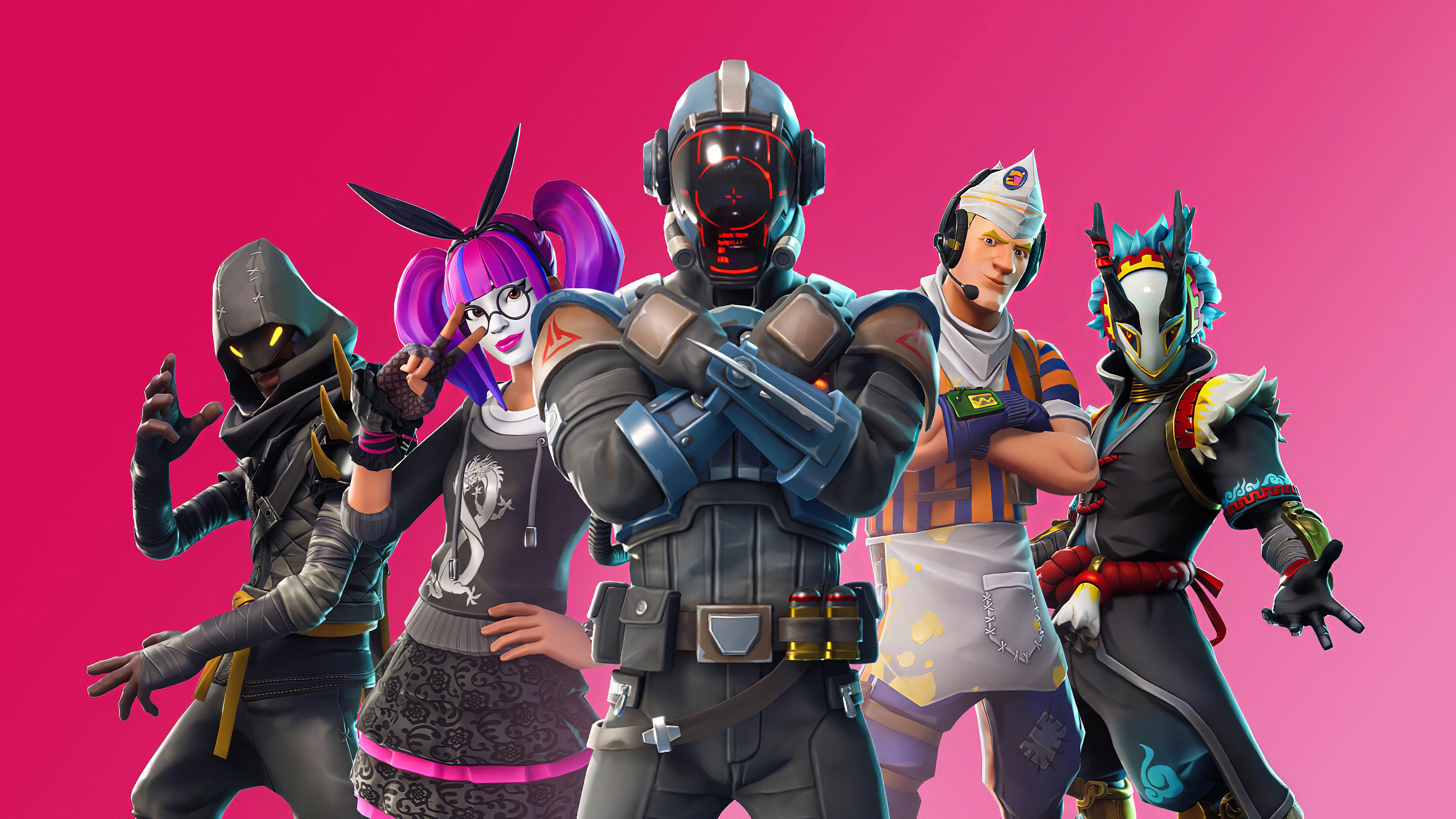 Fortnite Skins 4k, HD Games, 4k Wallpaper, Image, Background, Photo and Picture