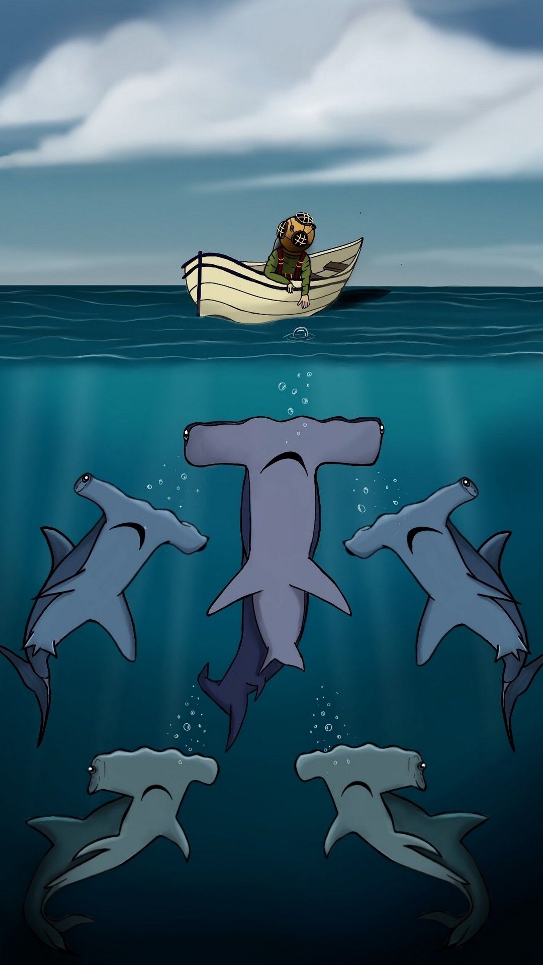 Shark iPhone Wallpaper image .wallpaperboat.com