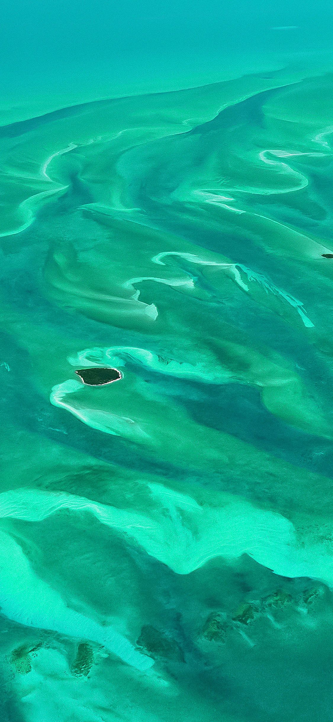 iPhoneXpapers green green sea ocean