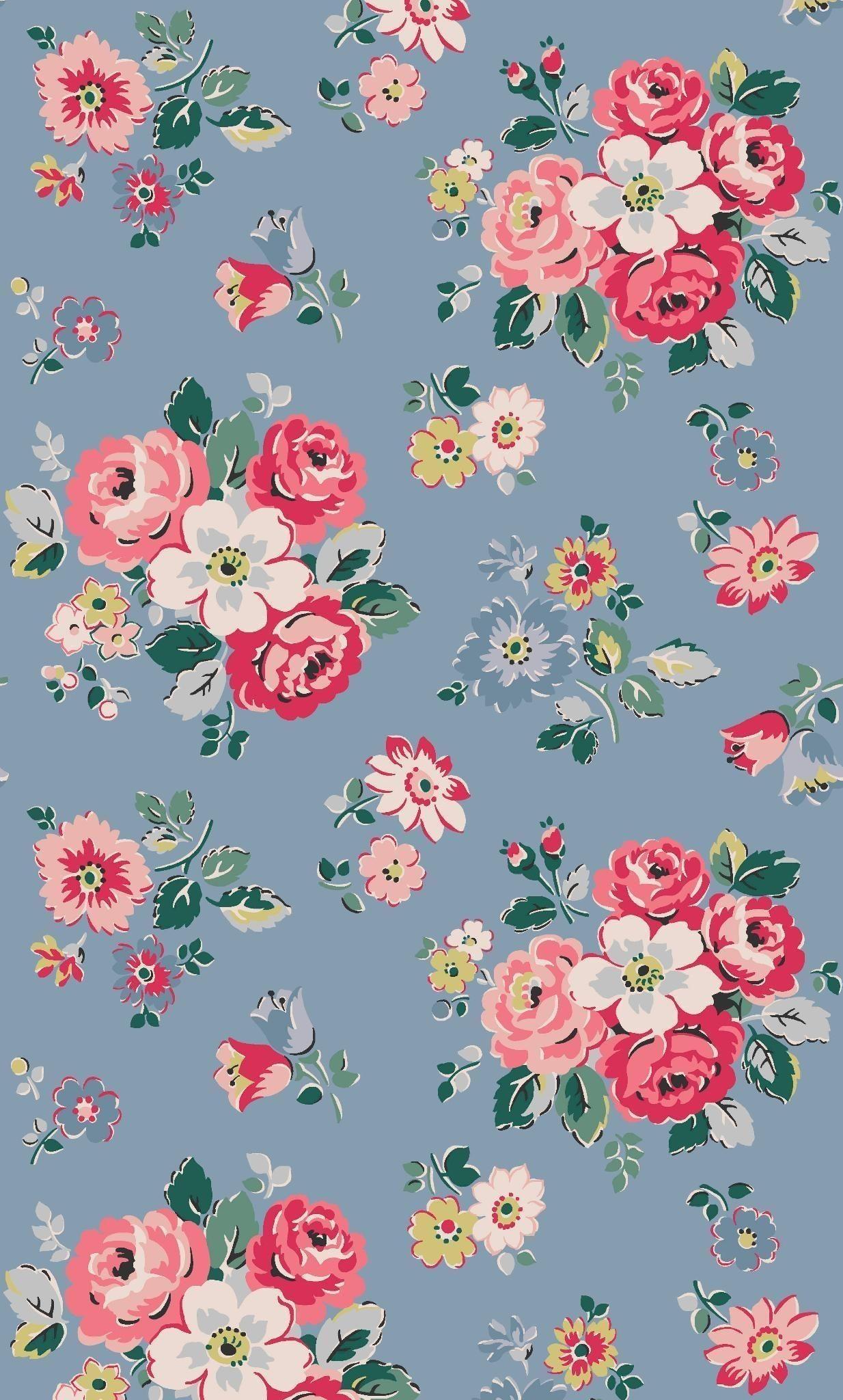 Flower Vintage Wallpaper For iPhone
