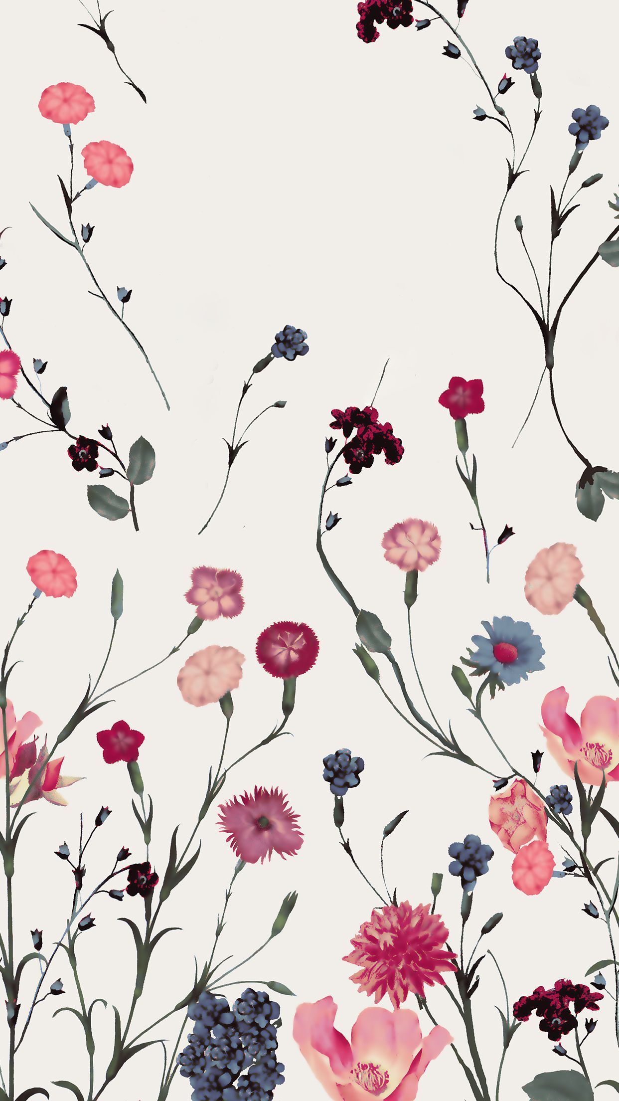 vintage floral wallpaper iphone