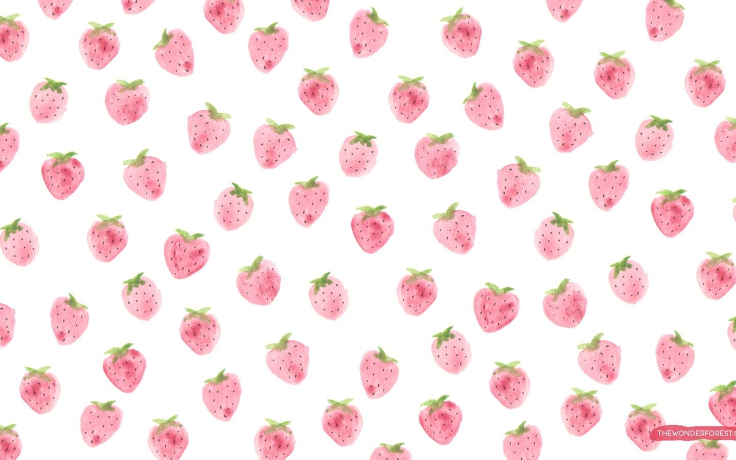Kawaii Strawberry Pastel Strawberry HD phone wallpaper  Pxfuel