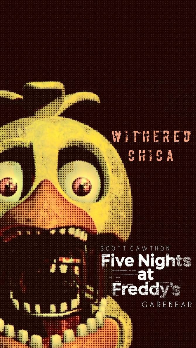 Withered chica  Fnaf drawings, Fnaf, Fnaf wallpapers