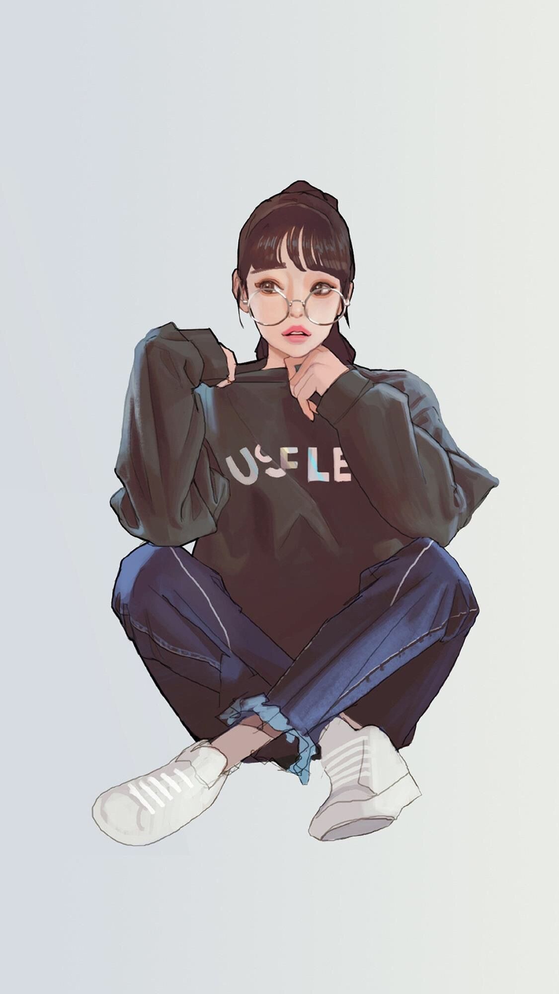 Ŧσllσฬ ๓є Ꮙαƪƪεȵα ღ. Ilustrasi karakter, Seni animasi, Gadis animasi