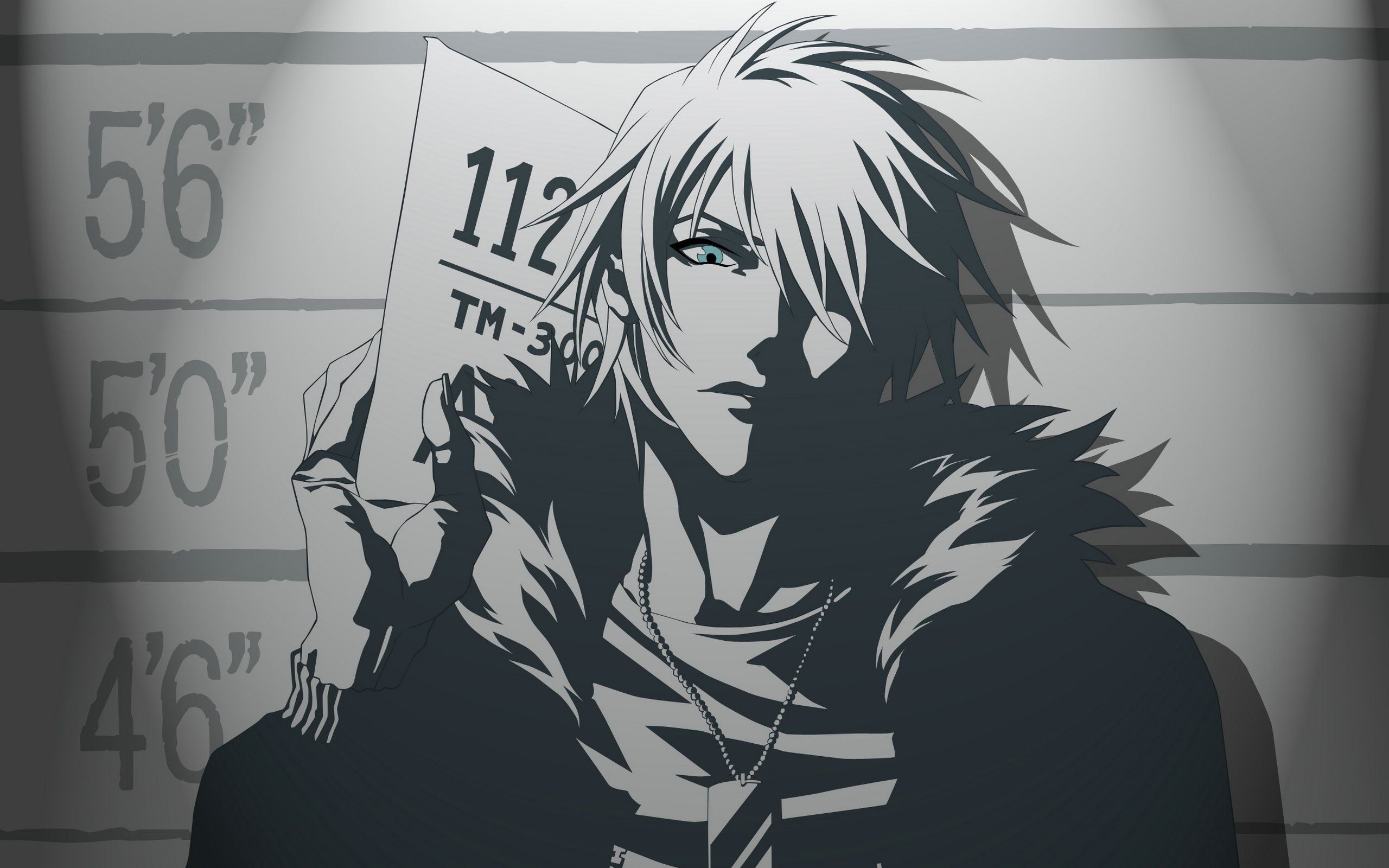 Download Intense and thoughtful dark anime boy Wallpaper