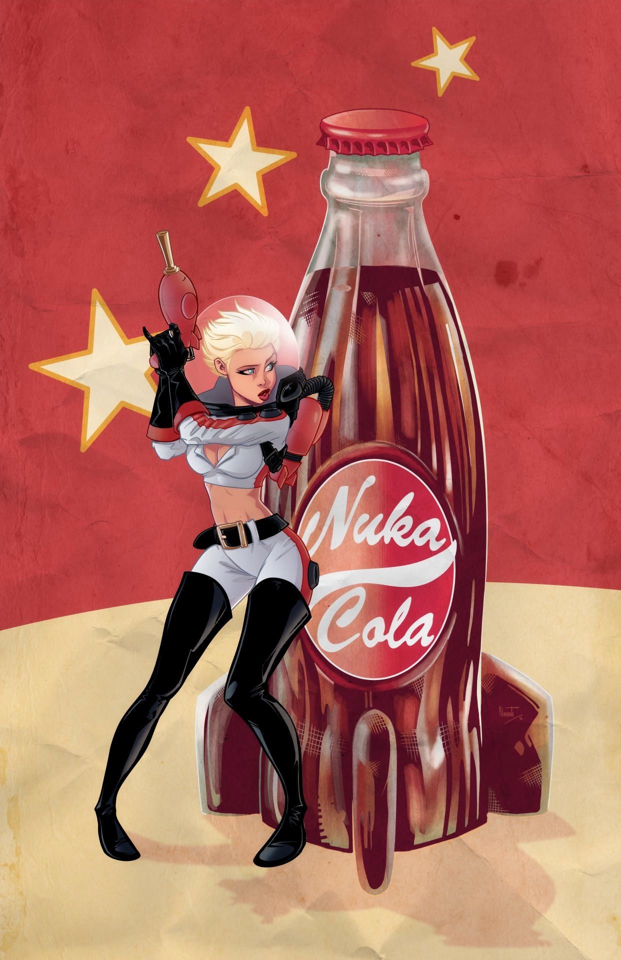 Nuka Cola Girl Wallpaper Awesome Nuka Cola Girl Combination of The Hudson
