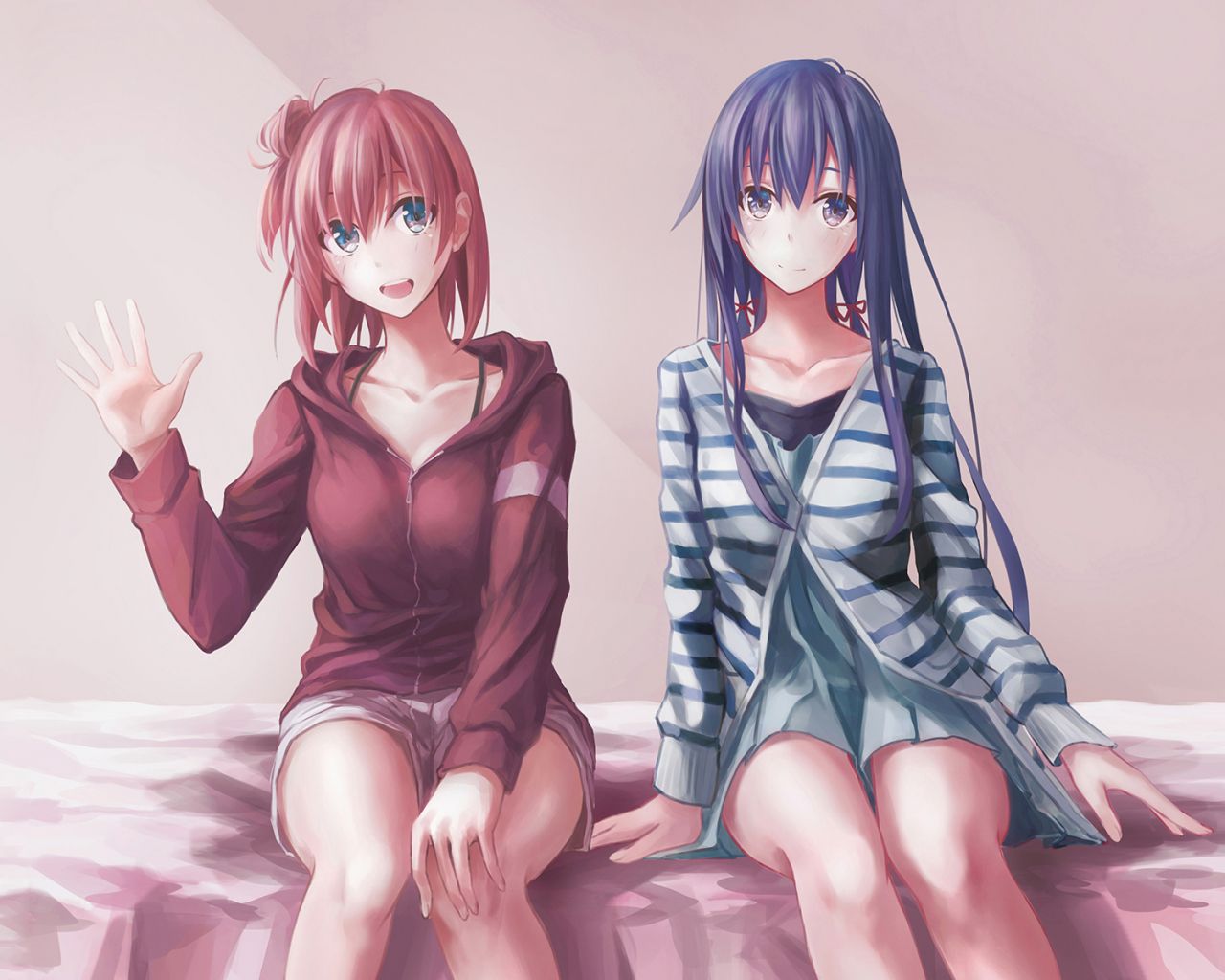 Desktop Wallpaper My Teen Romantic Comedy Snafu, Anime Girls, HD Image, Picture, Background, Cagdcg