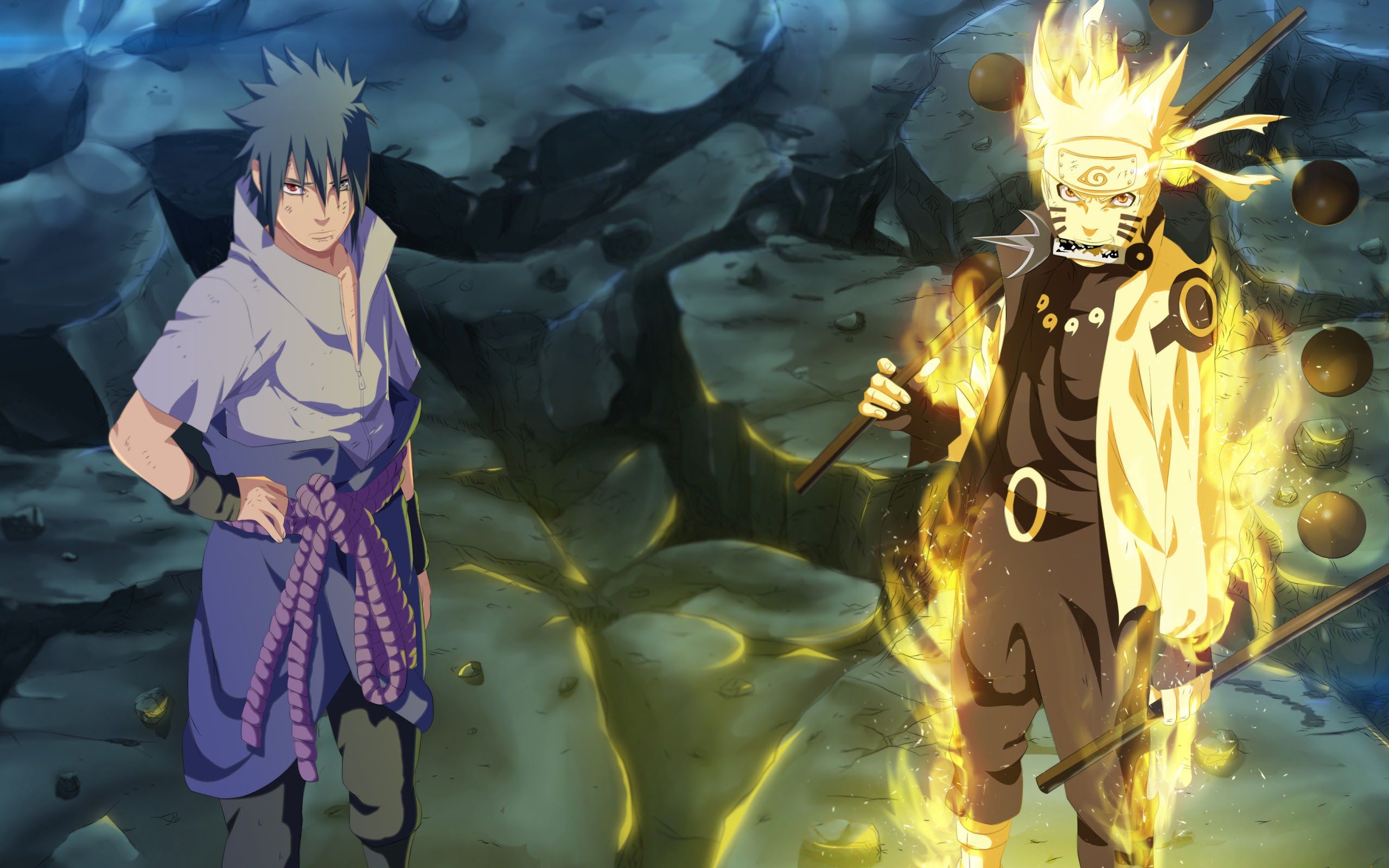Naruto Sasuke 4K Wallpaper
