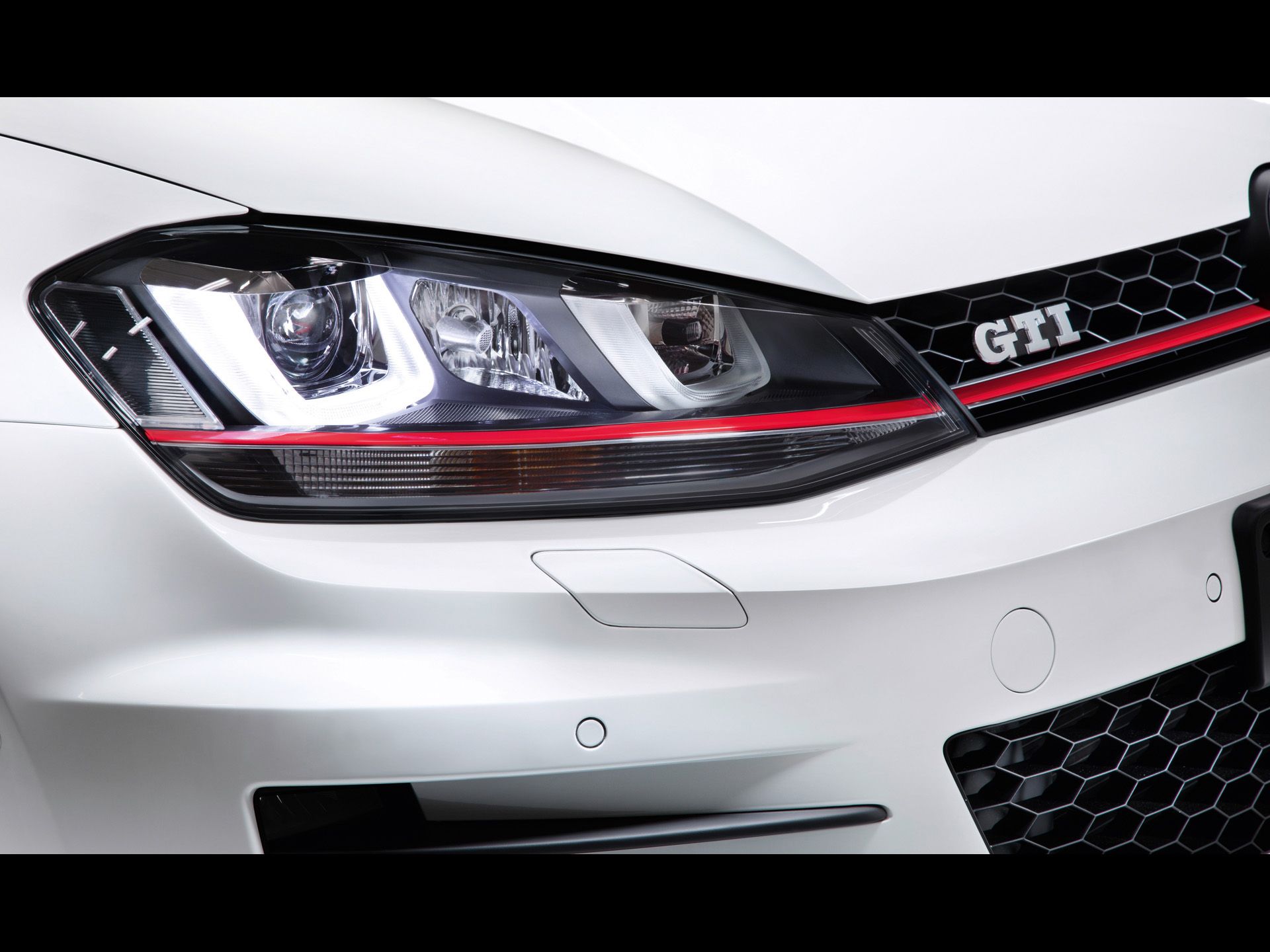 Volkswagen Golf 7 GTI Concept Headlights wallpaper Volkswagen Golf 7 GTI Concept Headlights stock phot