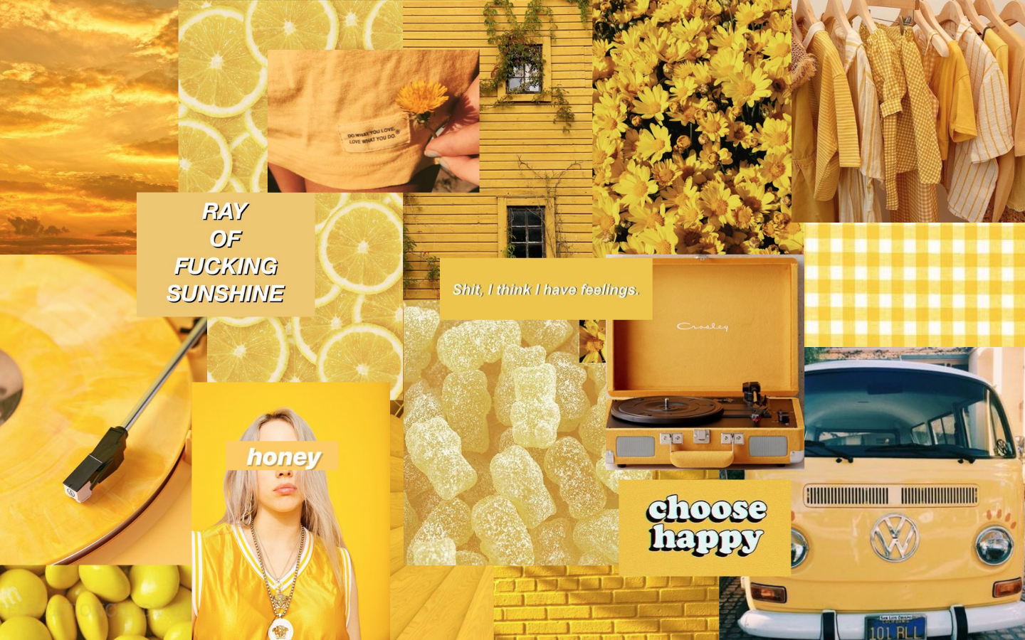 Featured image of post Cute Yellow Aesthetic Wallpaper Collage - Shop our exclusive range of women&#039;s active wear outfits, summer athletic fashion, spring sports style inspo, cheap workout clothes sale, affordable yoga clothing for women over 40, cute gym style tumblr, fall.