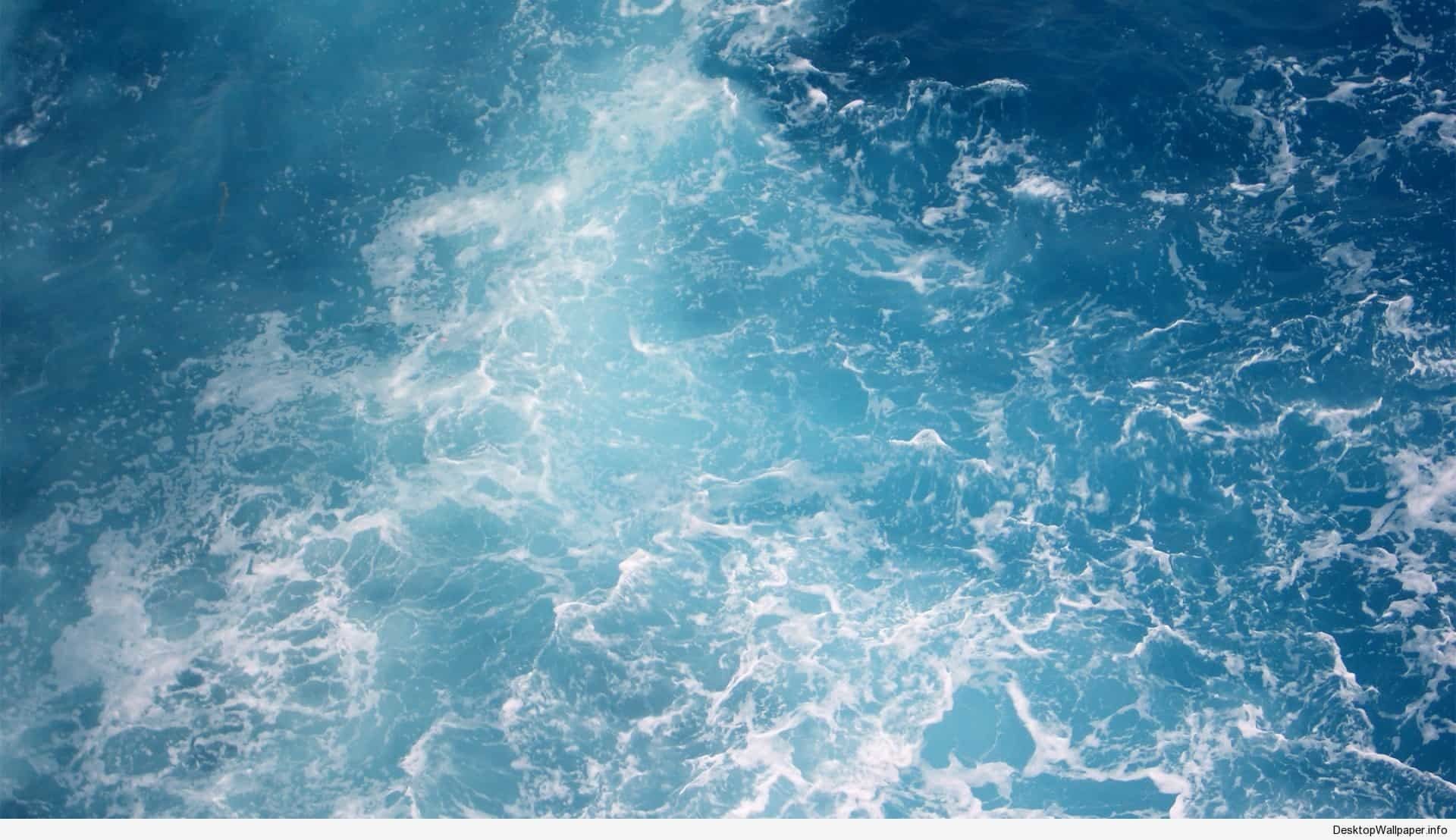 Ocean Aesthetics Desktop Wallpaper