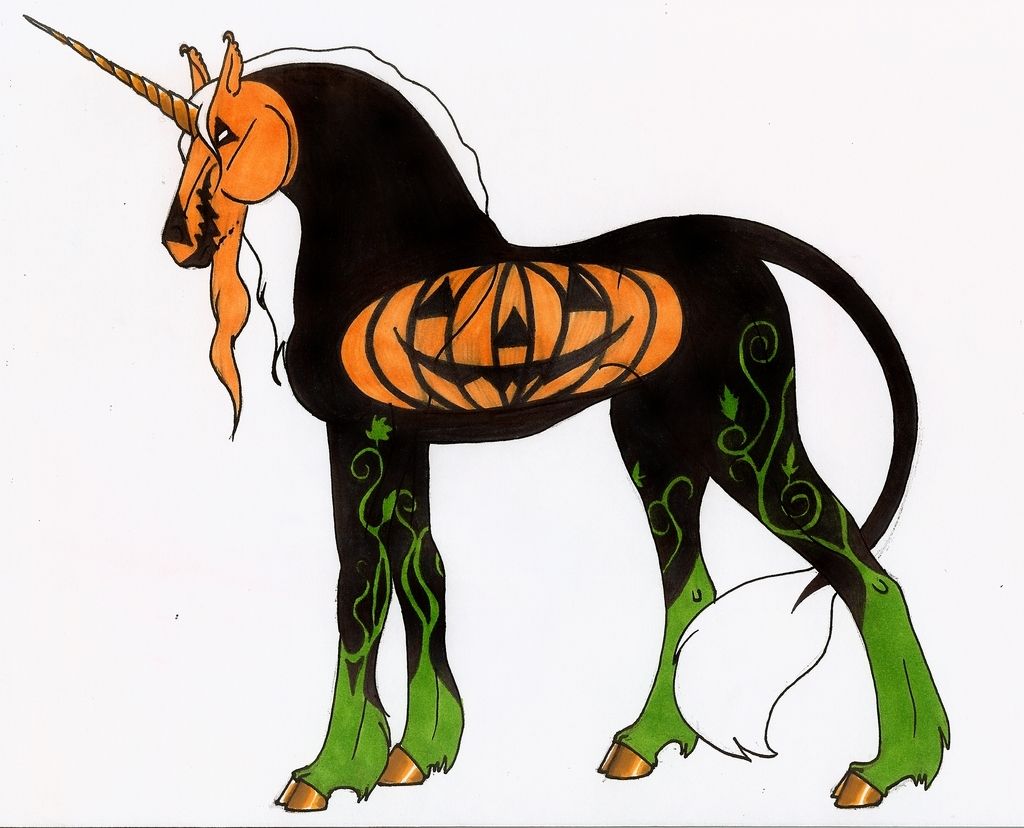 Unicorns Halloween Wallpapers - Wallpaper Cave