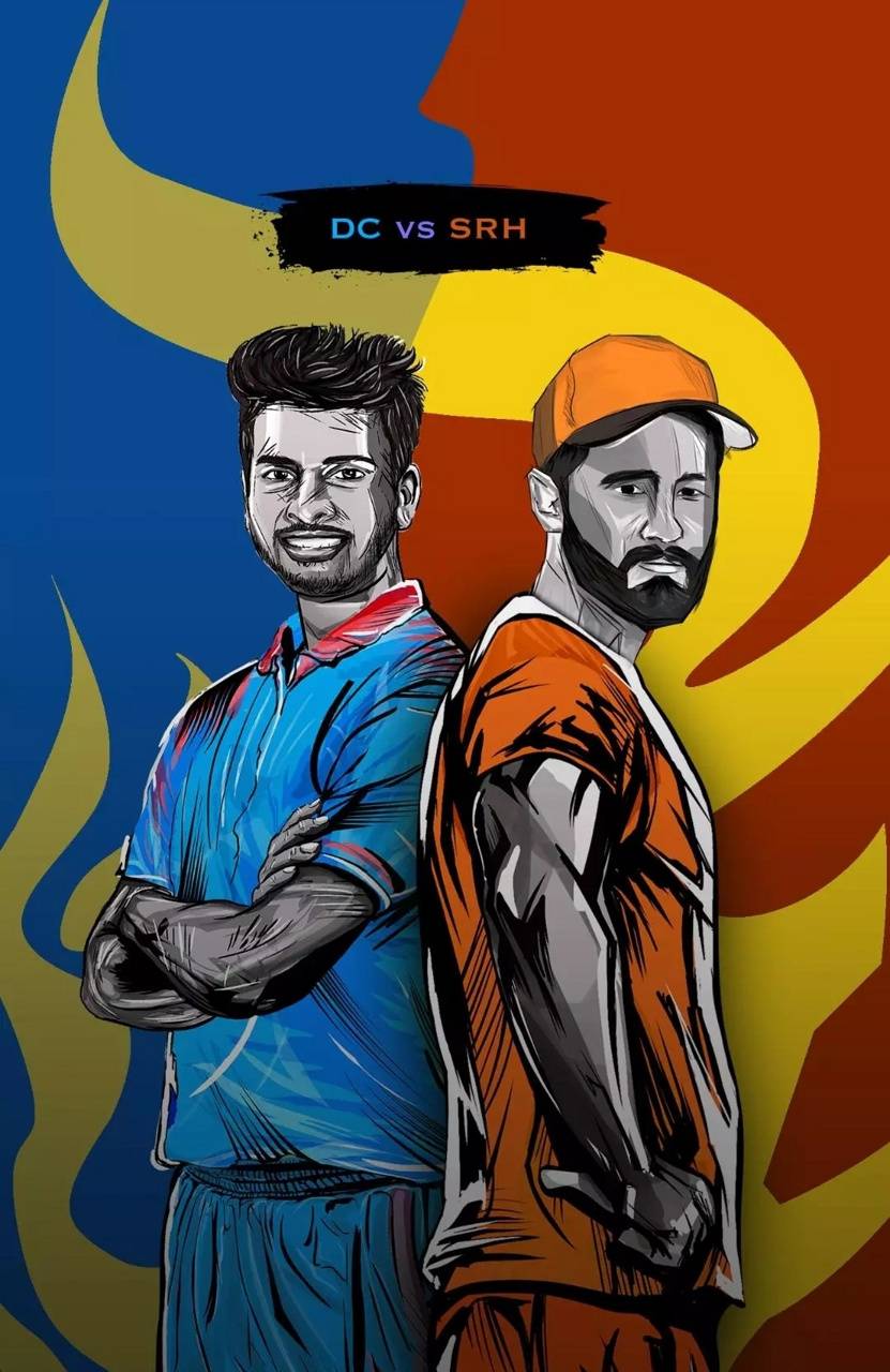 DC vs SRH wallpaper