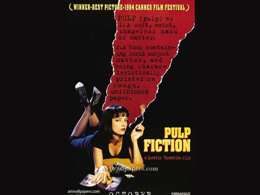 Pulp Fiction Wallpaper: Pulp Fiction. Pulp fiction, Fiction, Pulp