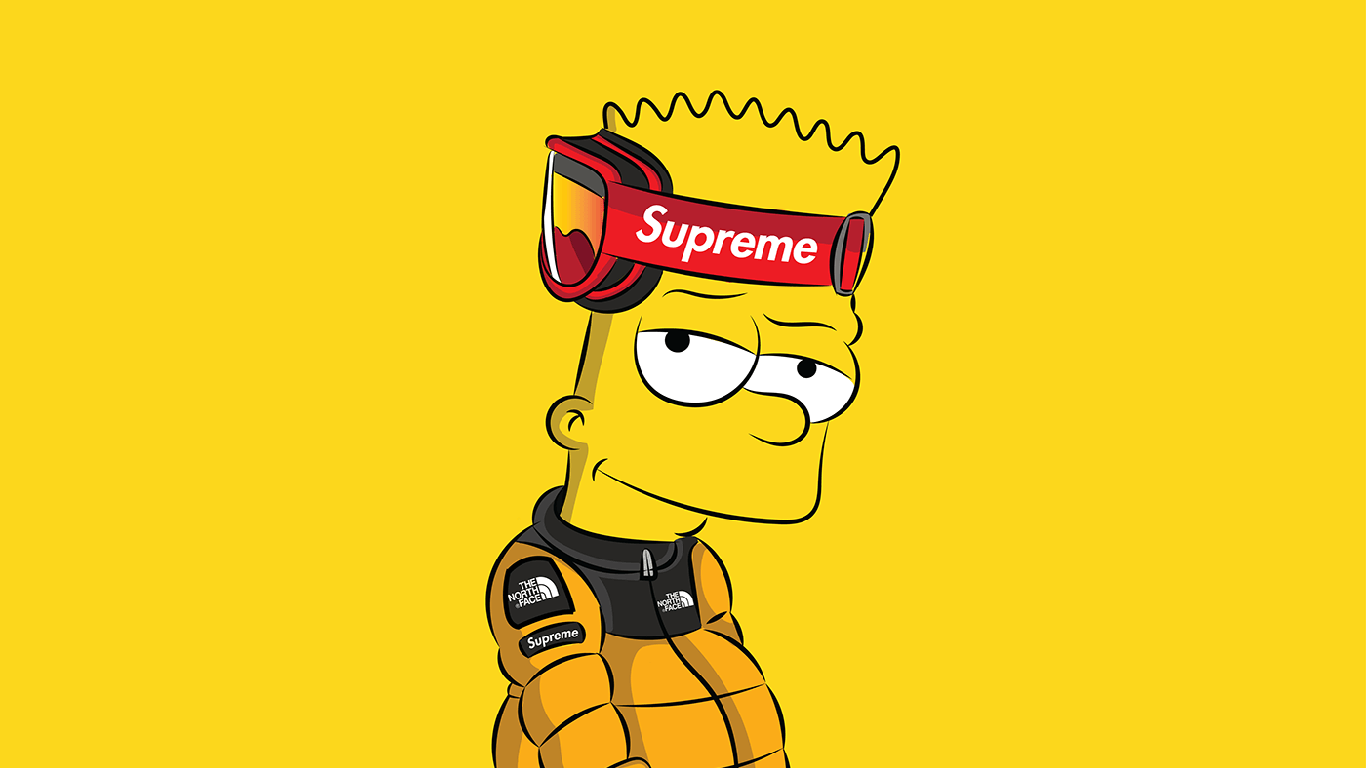 Cool Supreme Bart Simpson Wallpapers - Wallpaper Cave
