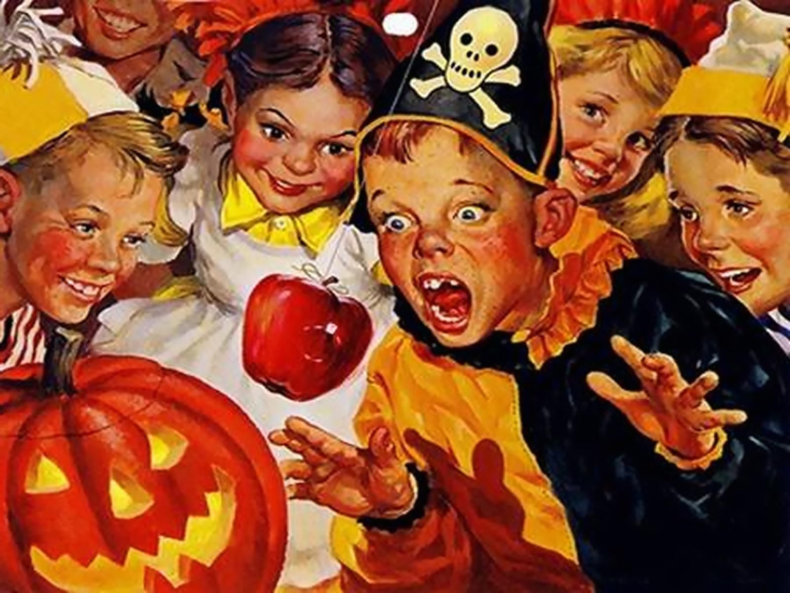 Vintage Halloween Wallpaper Free Vintage Halloween Background