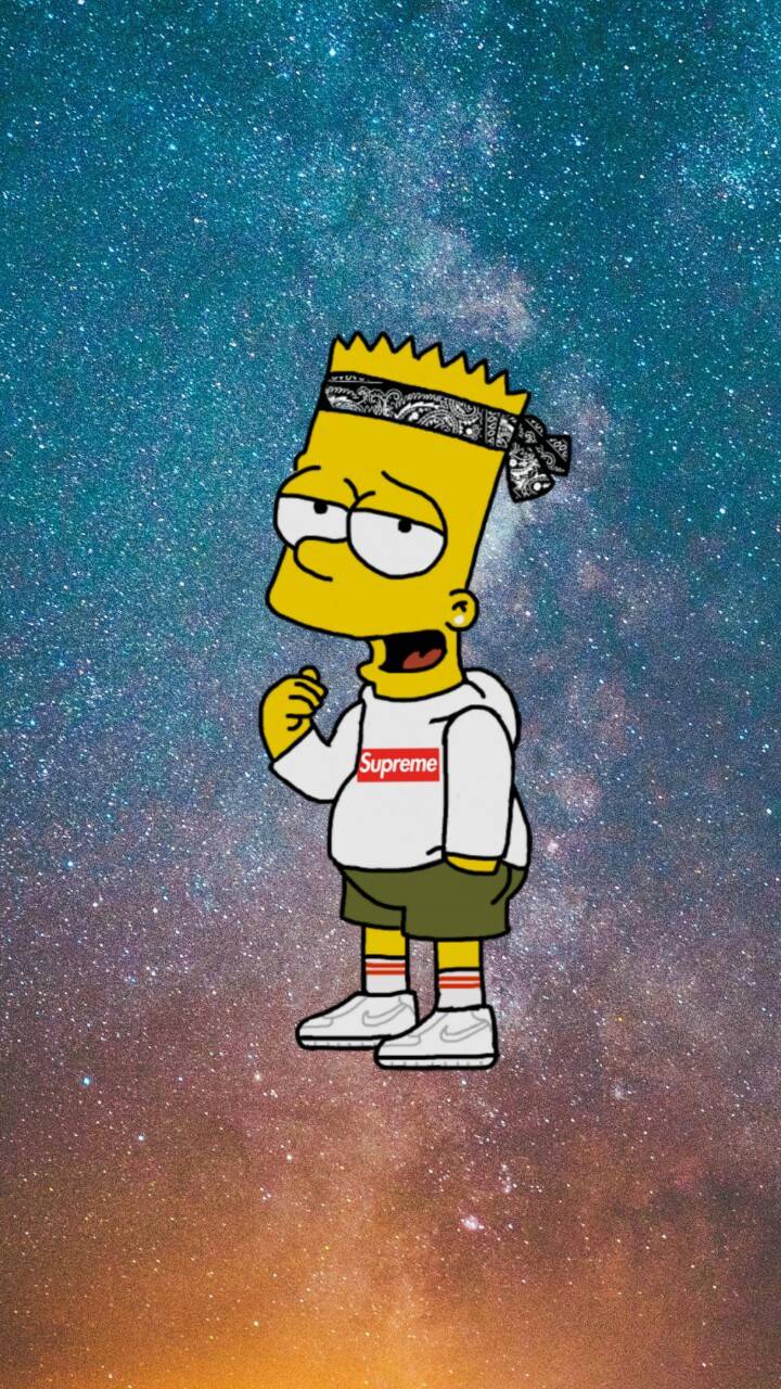 Cool Supreme Bart Simpson Wallpapers - Wallpaper Cave