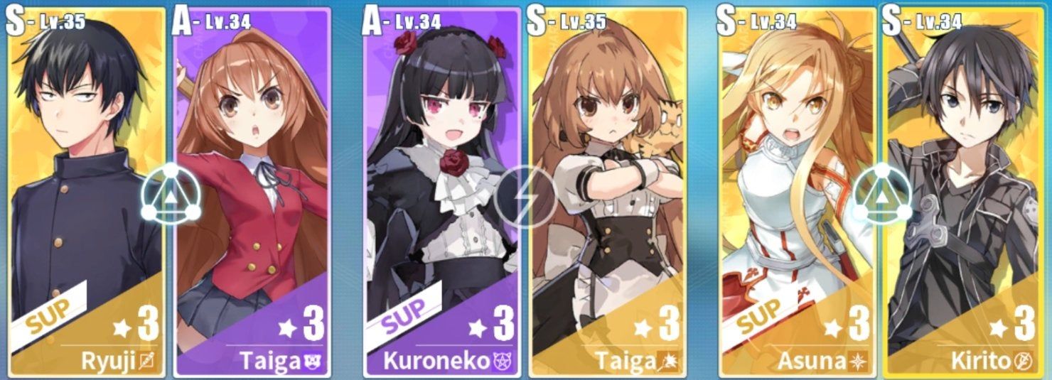 I only play for aesthetics and I'm living for this team. (Would like a cross for Maid but used selector on Ryuji)