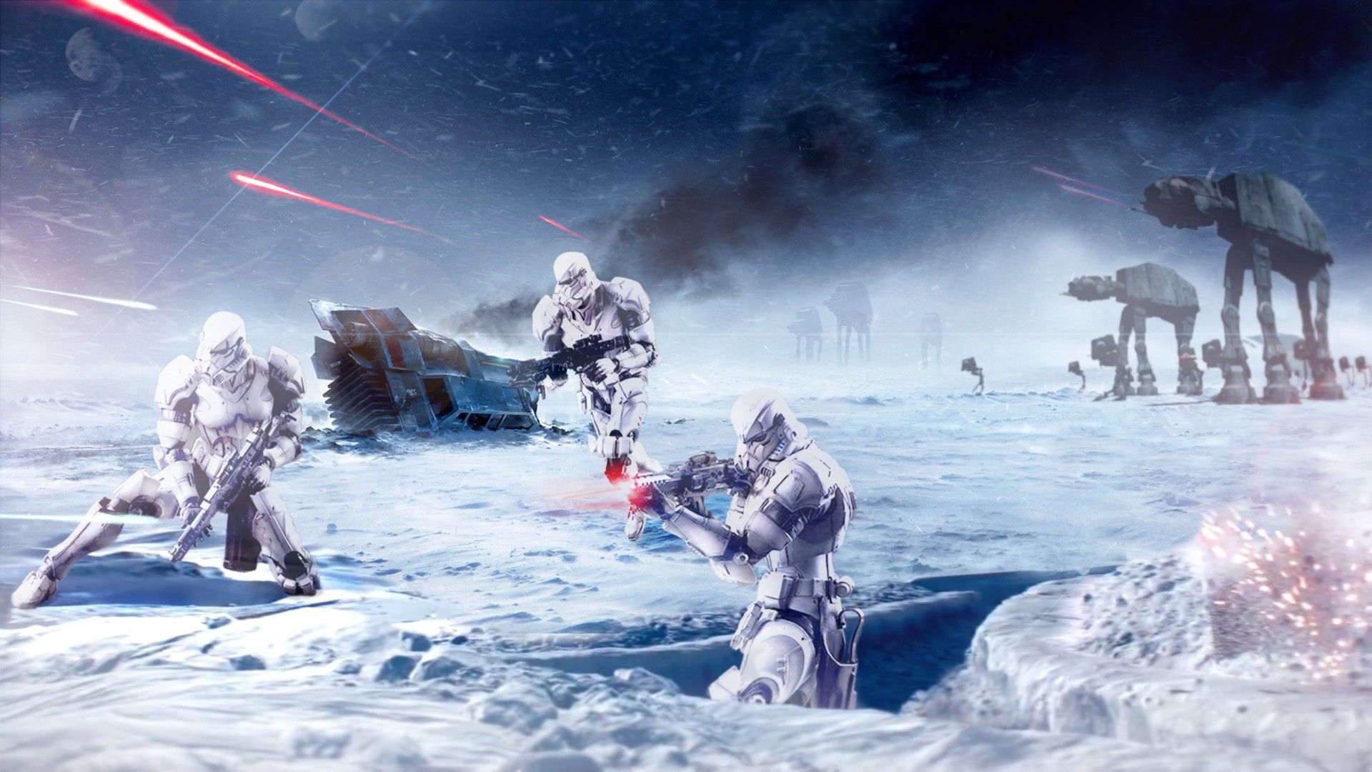 Star Wars, Hoth, Galactic Empire, Snow Wallpaper HD / Desktop and Mobile Background