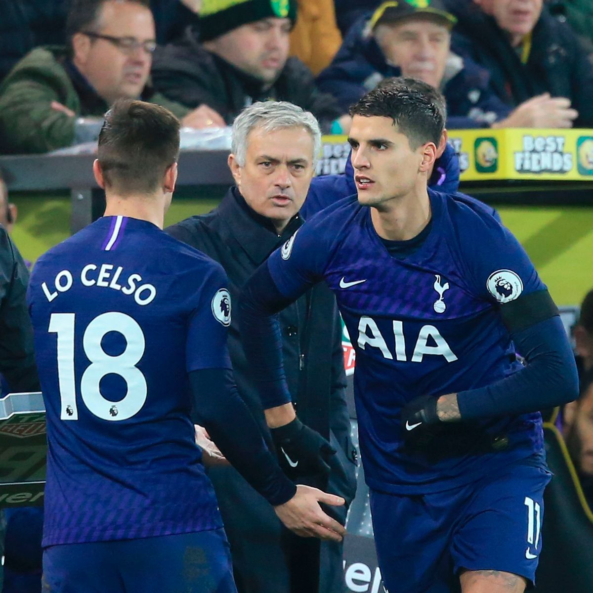Jose Mourinho explains why Giovani Lo Celso and Erik Lamela didn't start against Liverpool