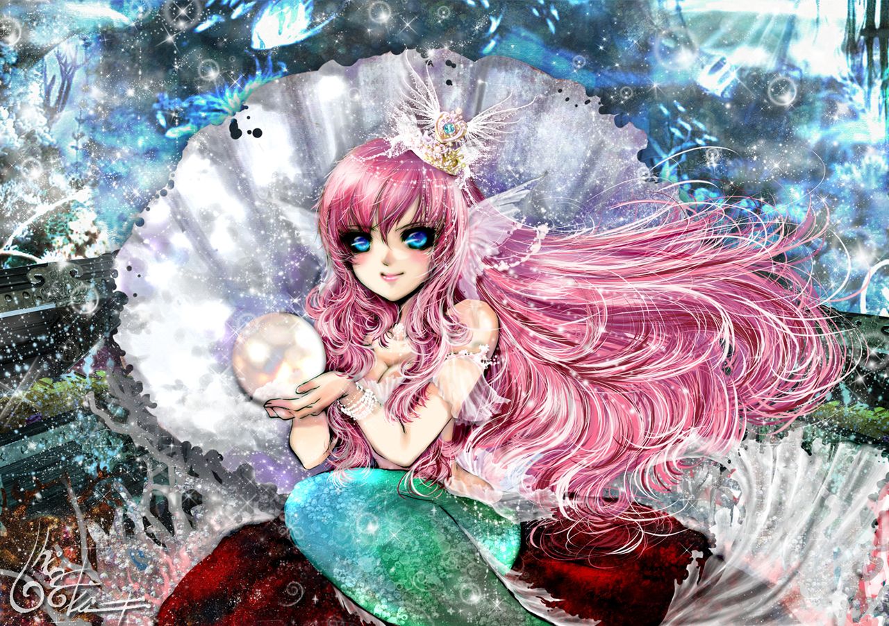 Anime Mermaid Art Board Prints for Sale  Redbubble